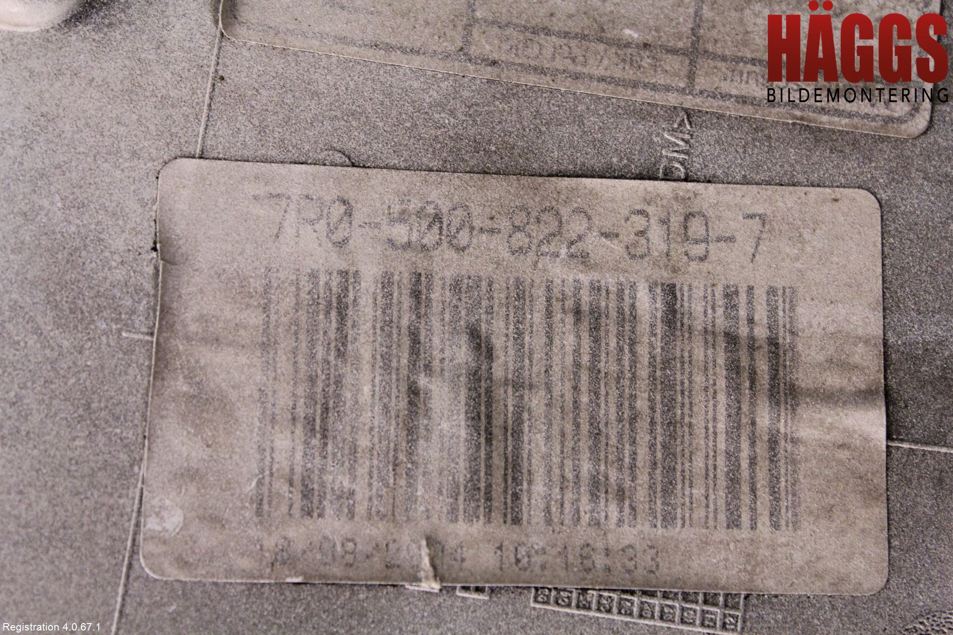 Volvo S60 05-10 Stötfångarbeklädnad Bak
