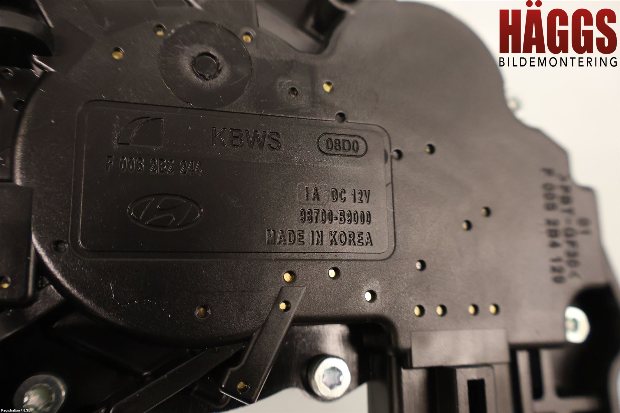 Hyundai i10 BA 17-20 Torkarmotor Baklucka