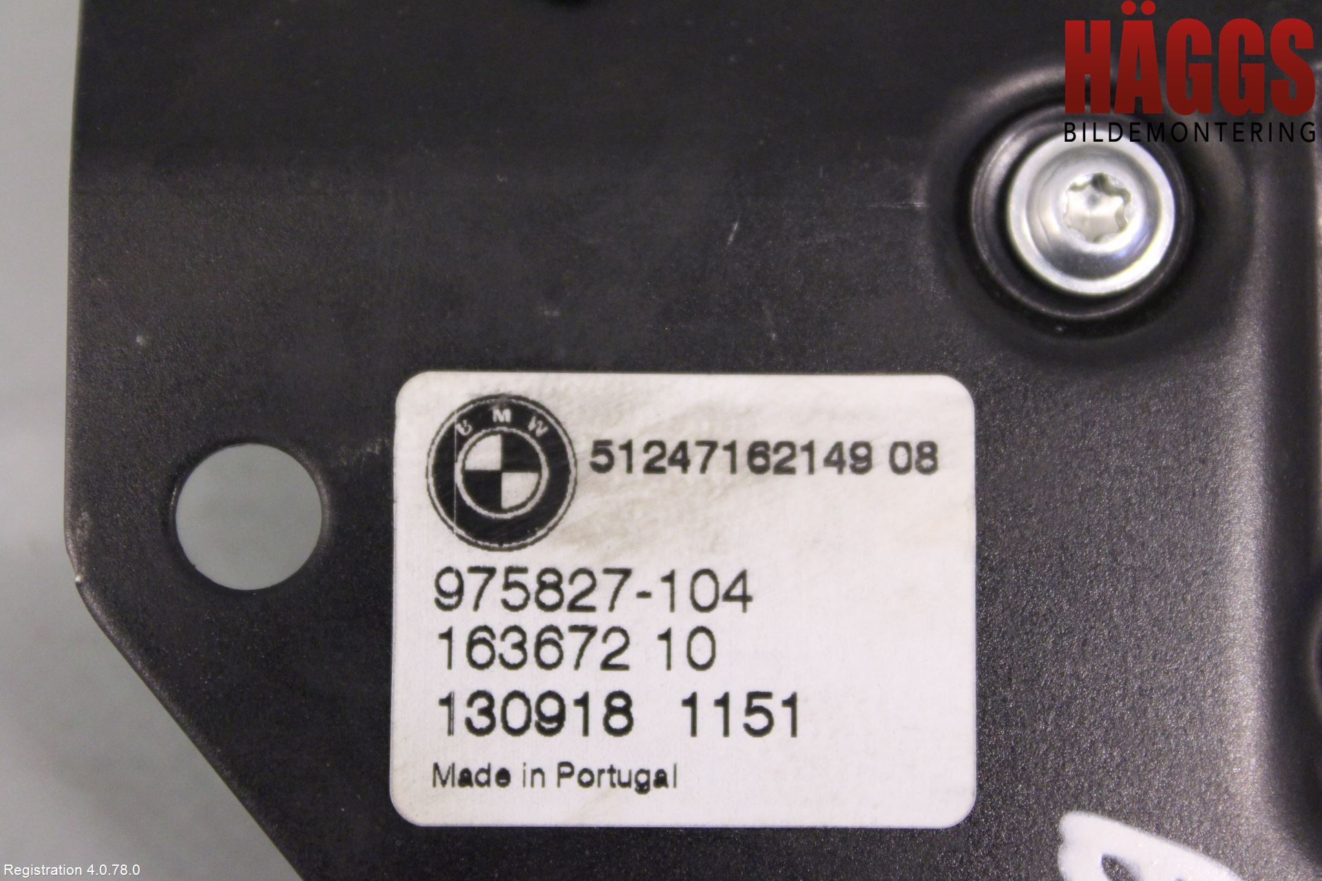 BMW X5 F15 13-18 Bakluckehandtag Inre