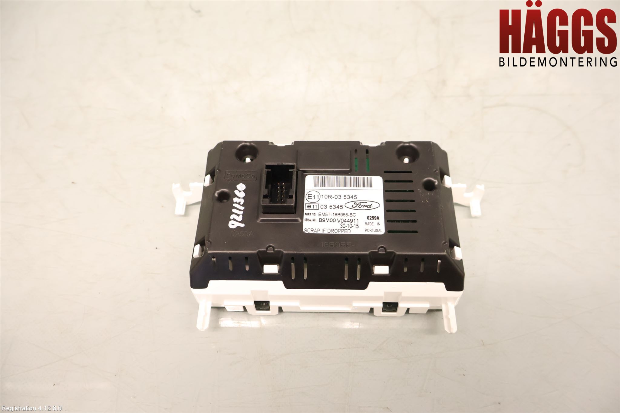 Ford TRANSIT/TOURNEO CONNECT 13-22 Multifunktionsdisplay