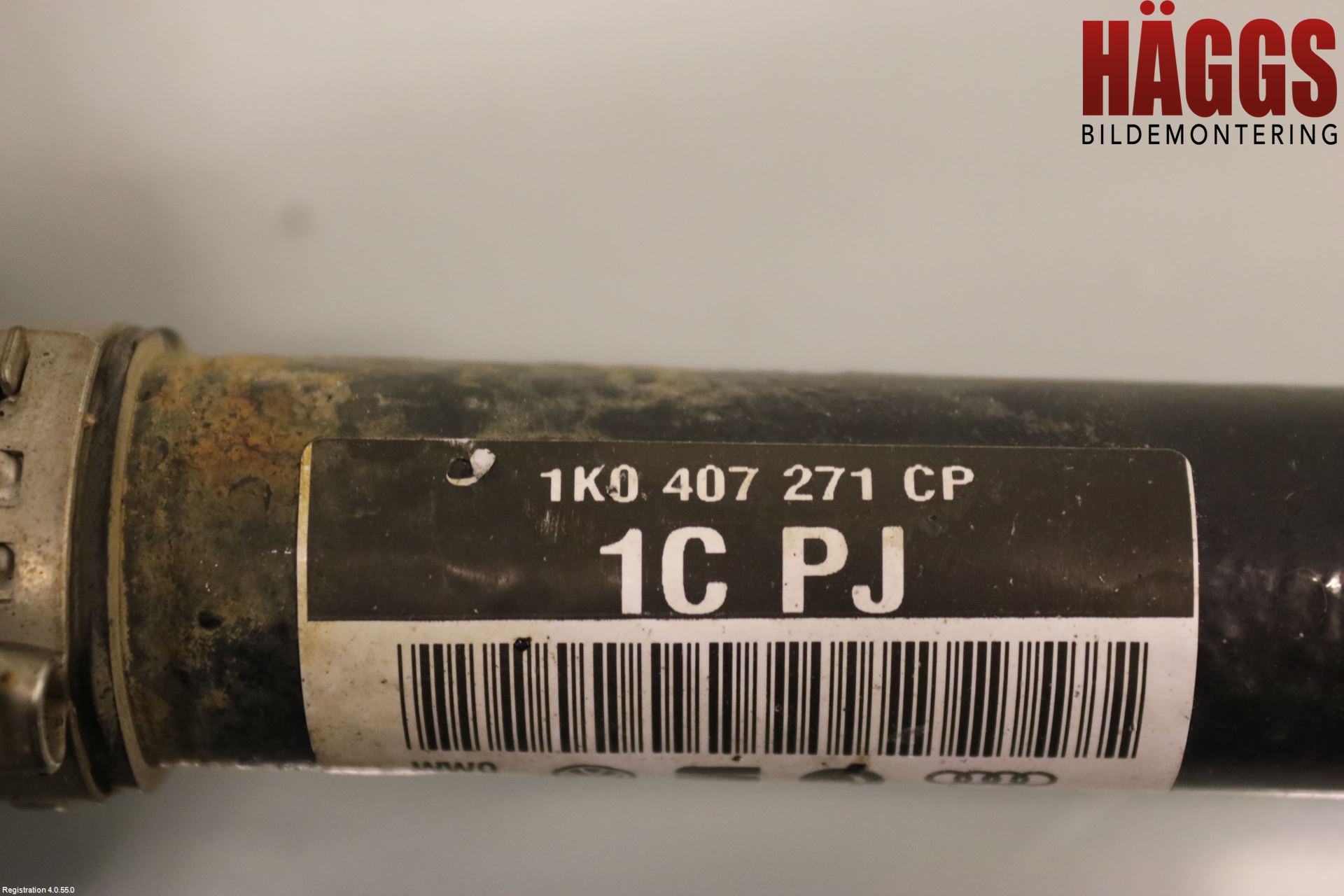 Volkswagen VW GOLF PLUS/CROSS GOLF 04-14 Drivaxel Fram Vänster