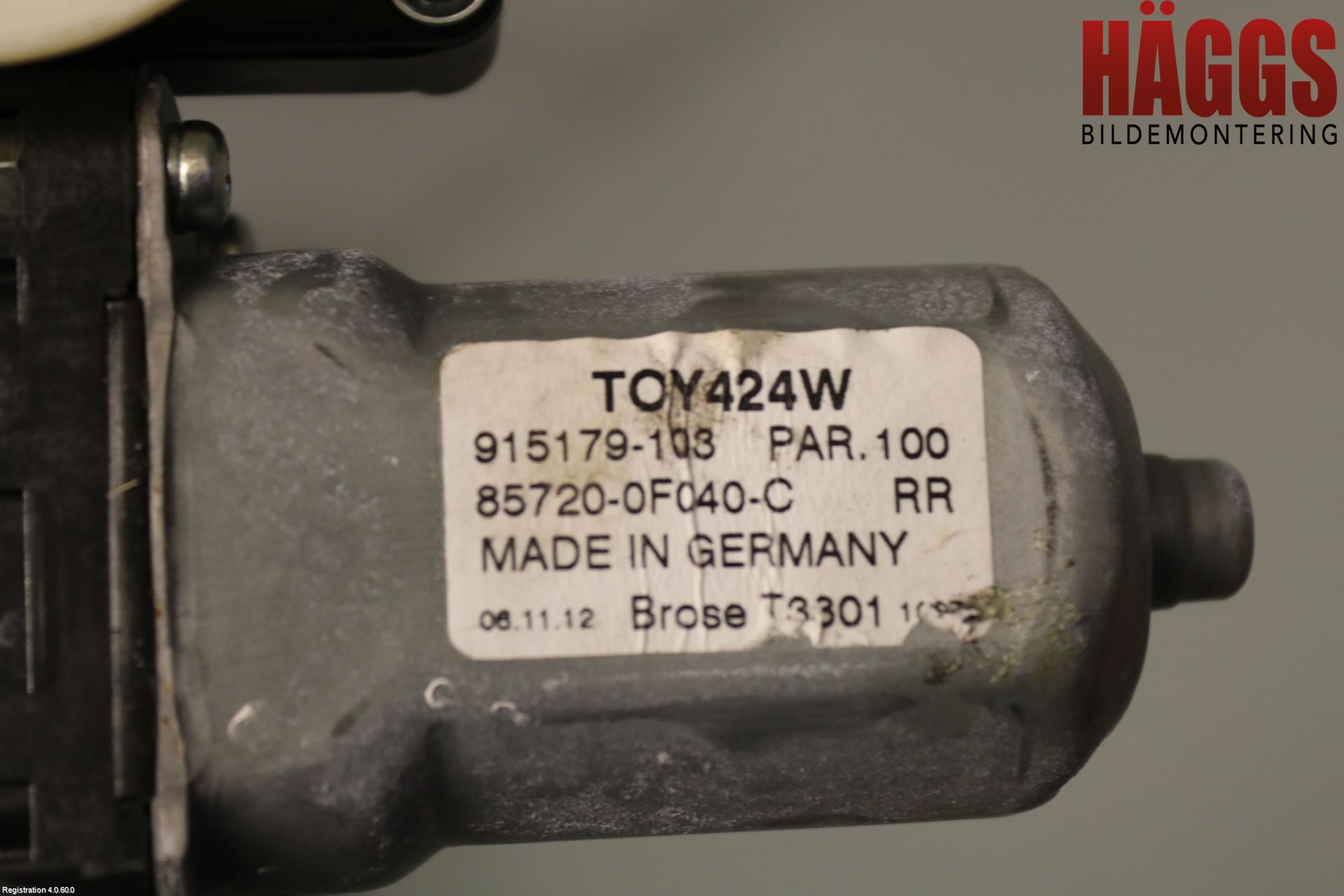 Toyota VERSO 09-18 Fönsterhiss El Kompl