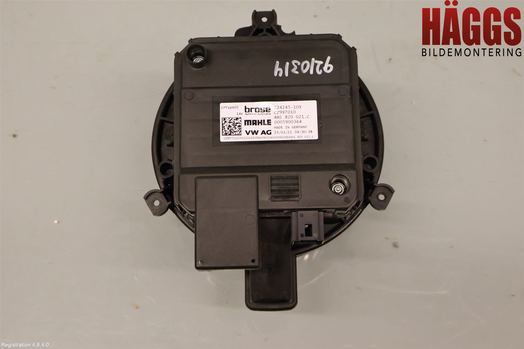 Audi Q5/SQ5 17- Ac Värmefläkt