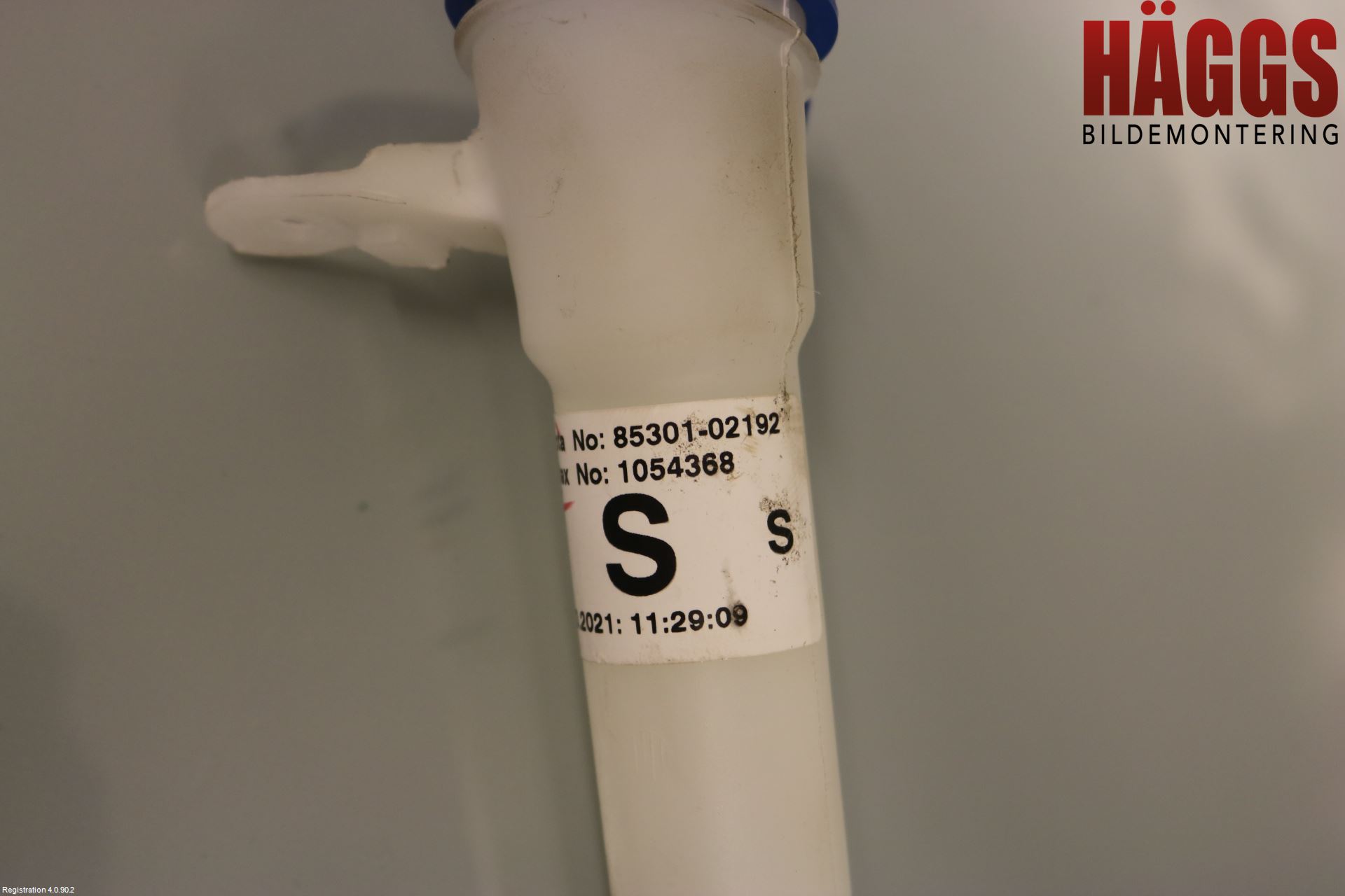 Toyota COROLLA 19- Spolartank Påfyllningsrör