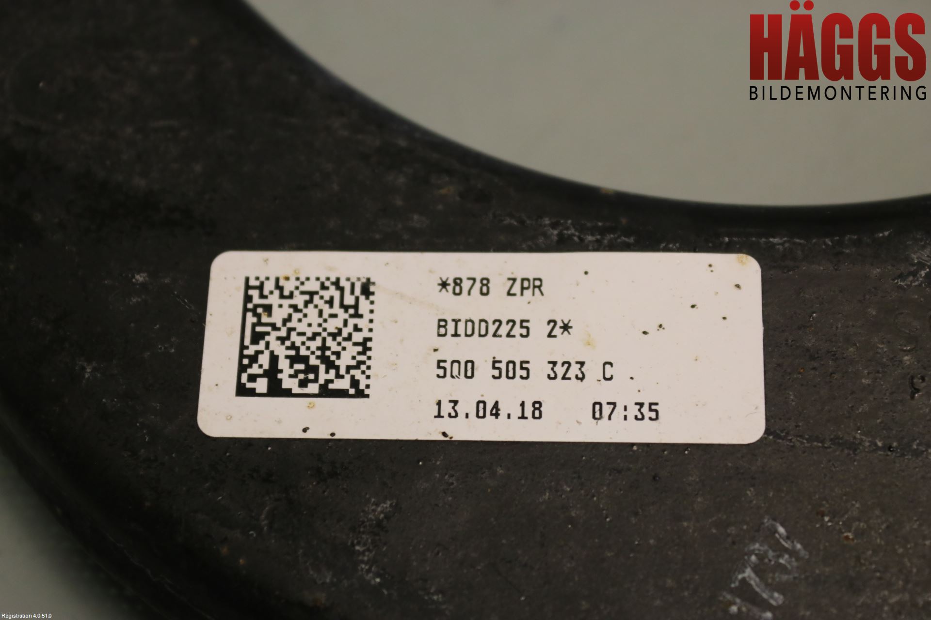 Volkswagen VW GOLF / E-GOLF VII 13-20 Bärarm Bak Höger
