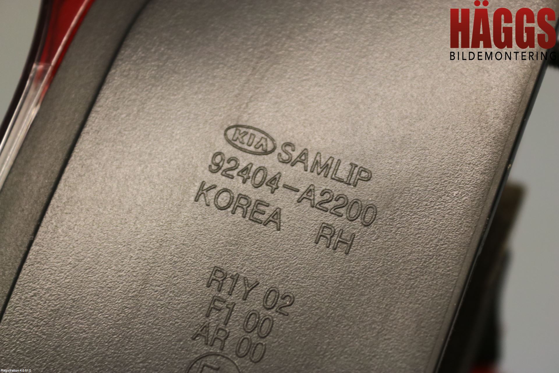 Kia CEED 12-18 Bakljus Lucka Hö