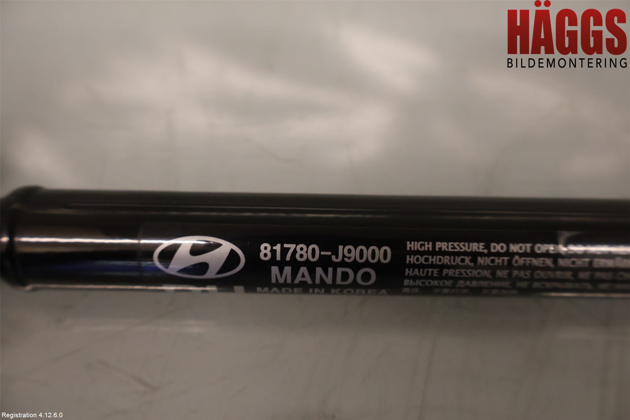 Hyundai KONA/ELECTRIC OS 18-23 Gasfjäder Baklucka