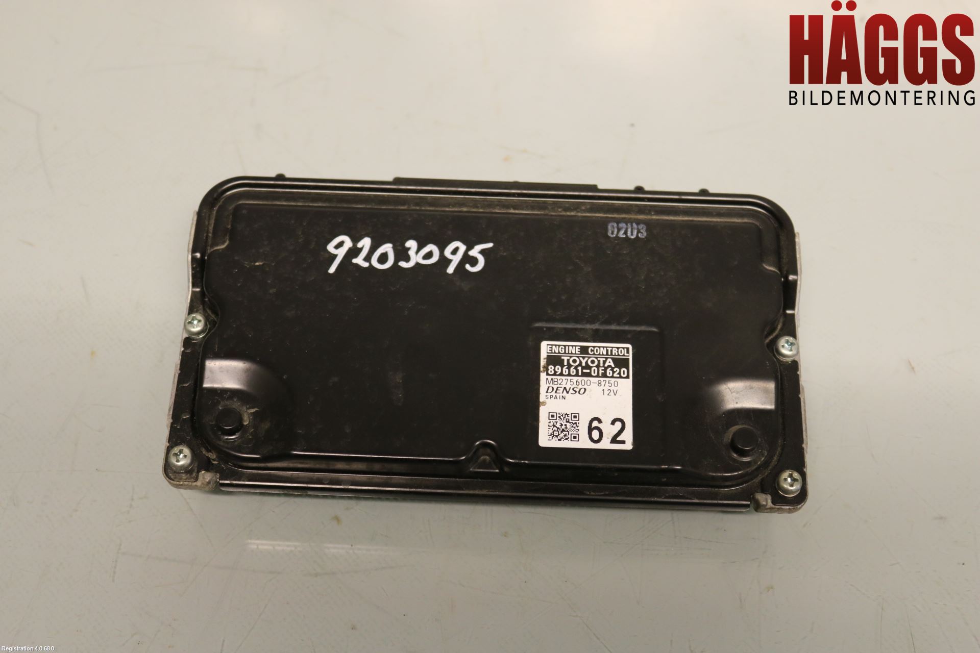 Toyota VERSO 09-18 Styrenhet Insprut Bensin