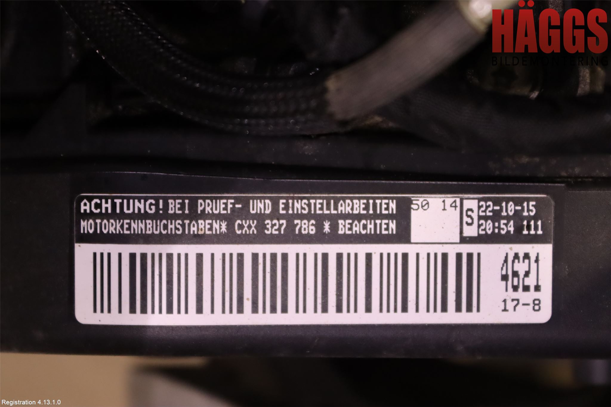 Volkswagen VW GOLF / E-GOLF VII 13-20 Motor Diesel
