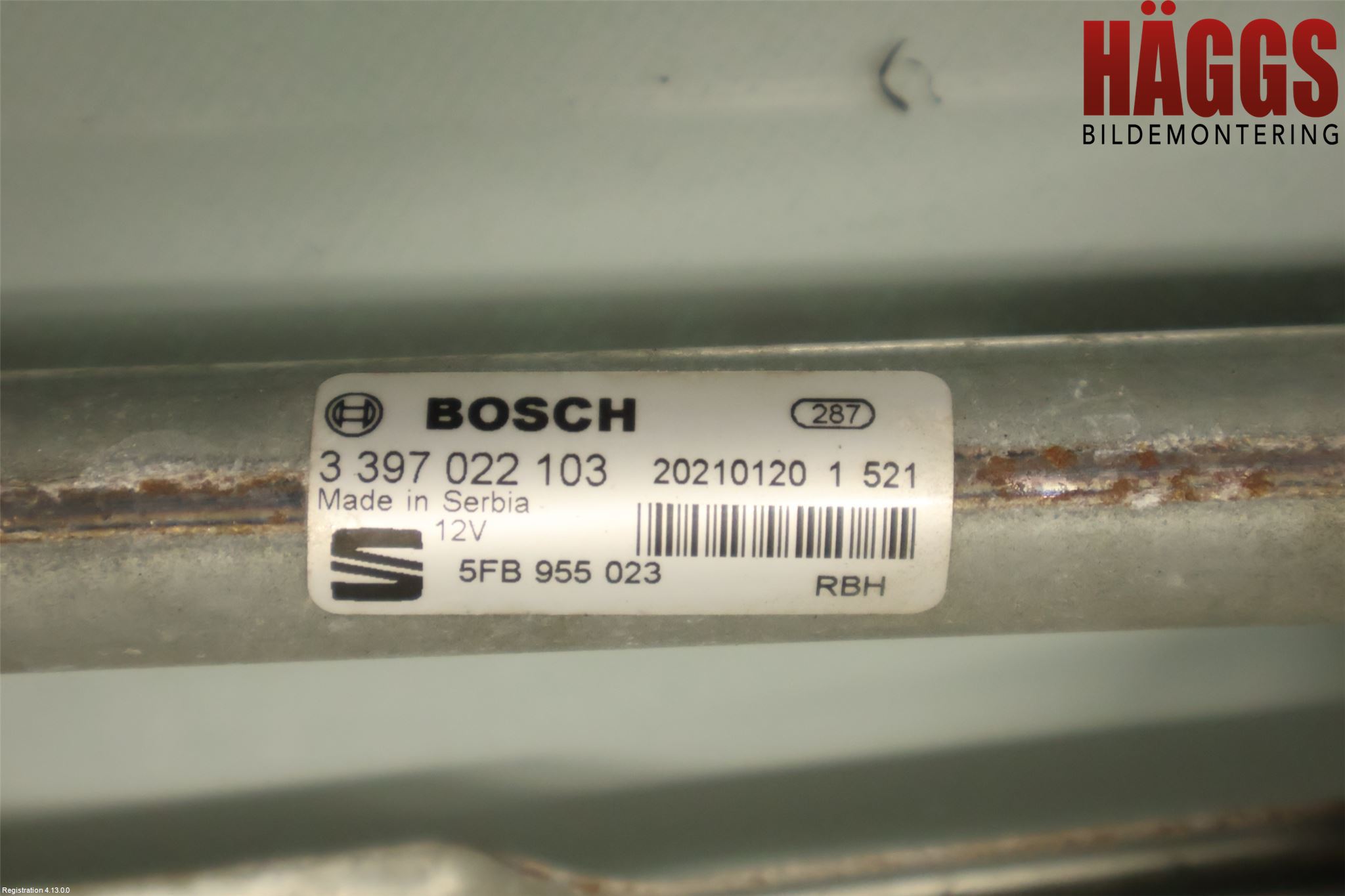 Seat LEON 20- Torkarmotor Vindruta