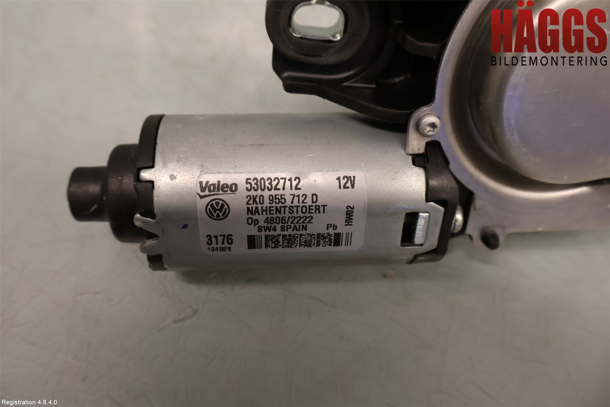 Volkswagen VW CADDY 16-20 Torkarmotor Baklucka