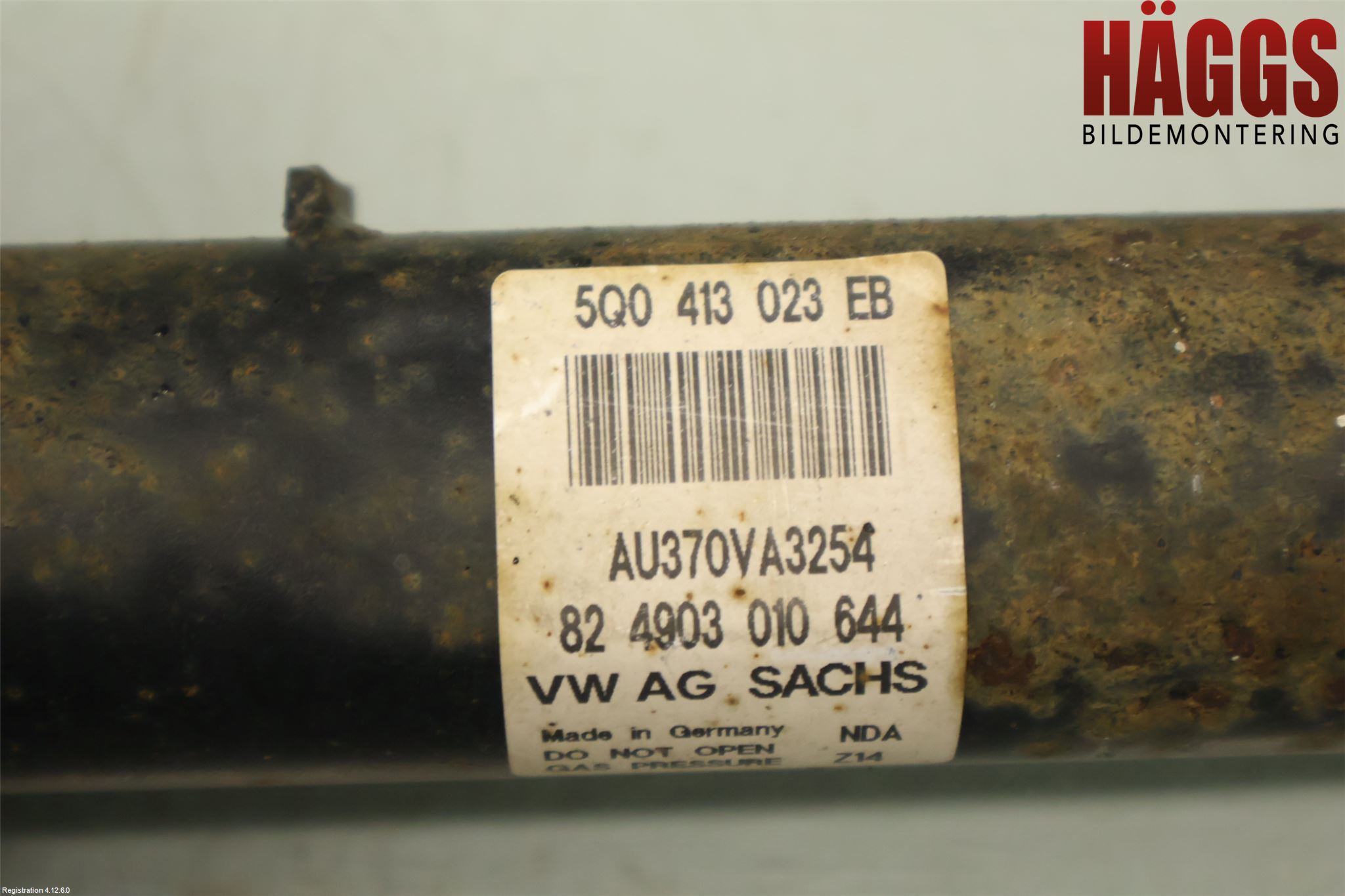 Audi A3/S3 8V 13-20 Fjäderben Fram Vänster