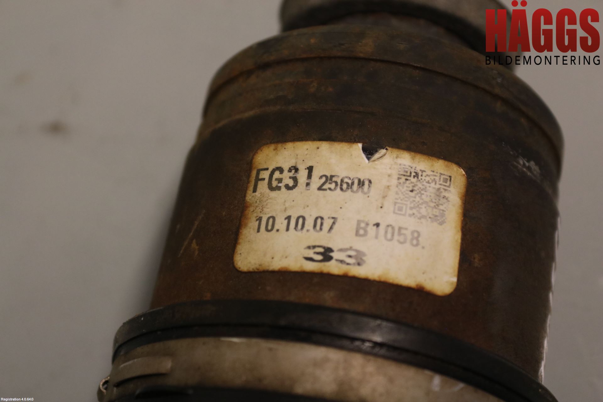 Mazda 3 II 09-13 Drivaxel Fram Vänster