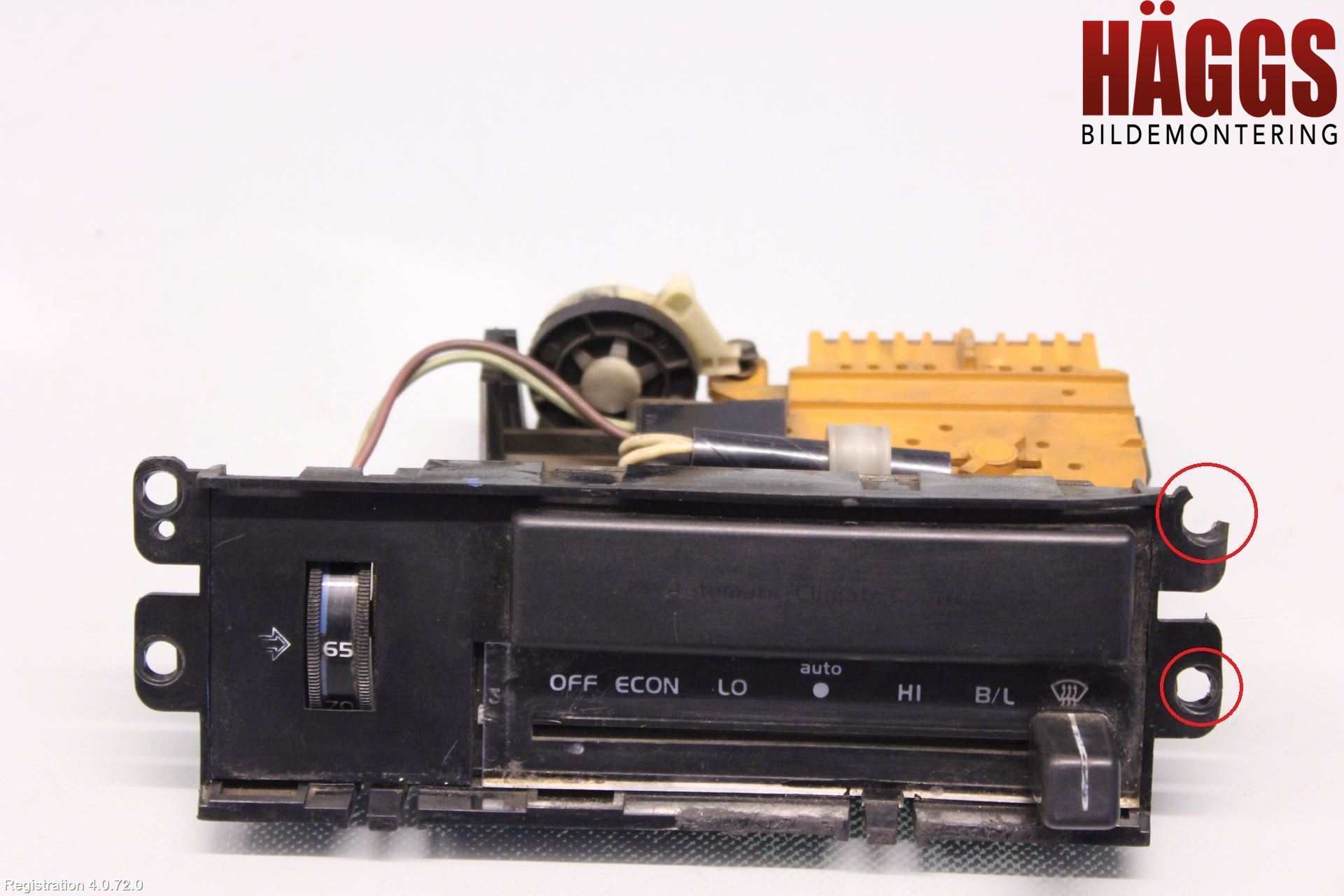 Volvo 760 82-87 Ac Styrenhet Ac Manöveren