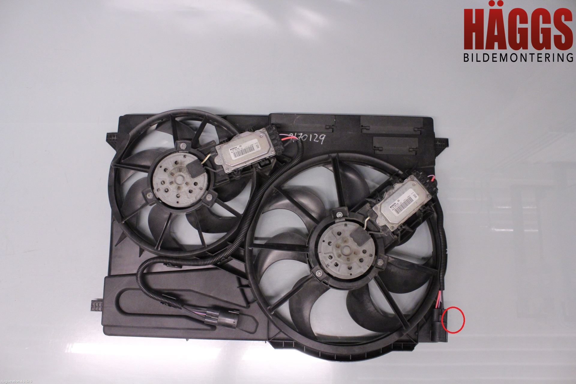 Volvo XC70 08-13 Kylfläkt El