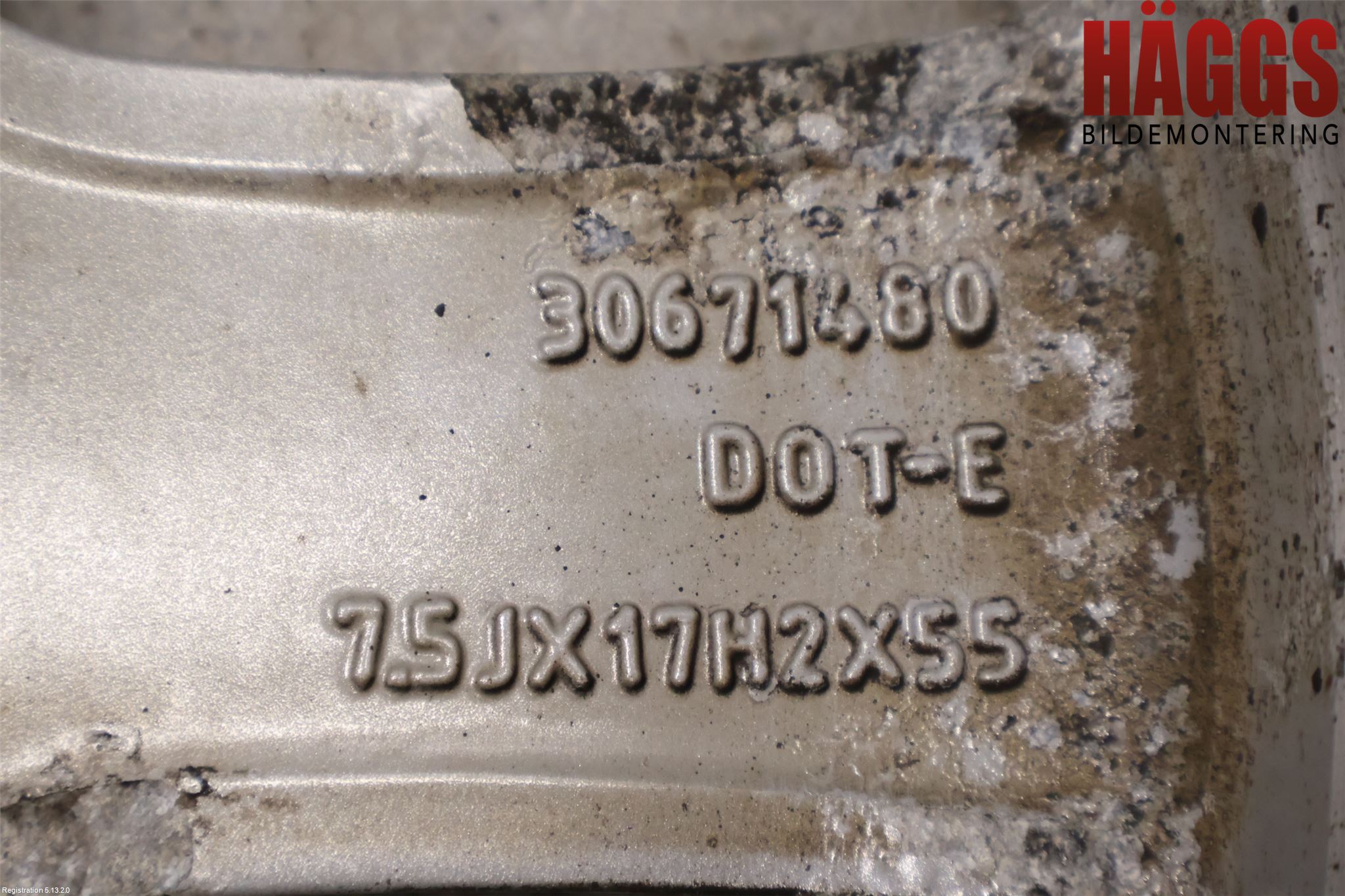 Volvo XC70 14-16 Fälgsats Aluminium
