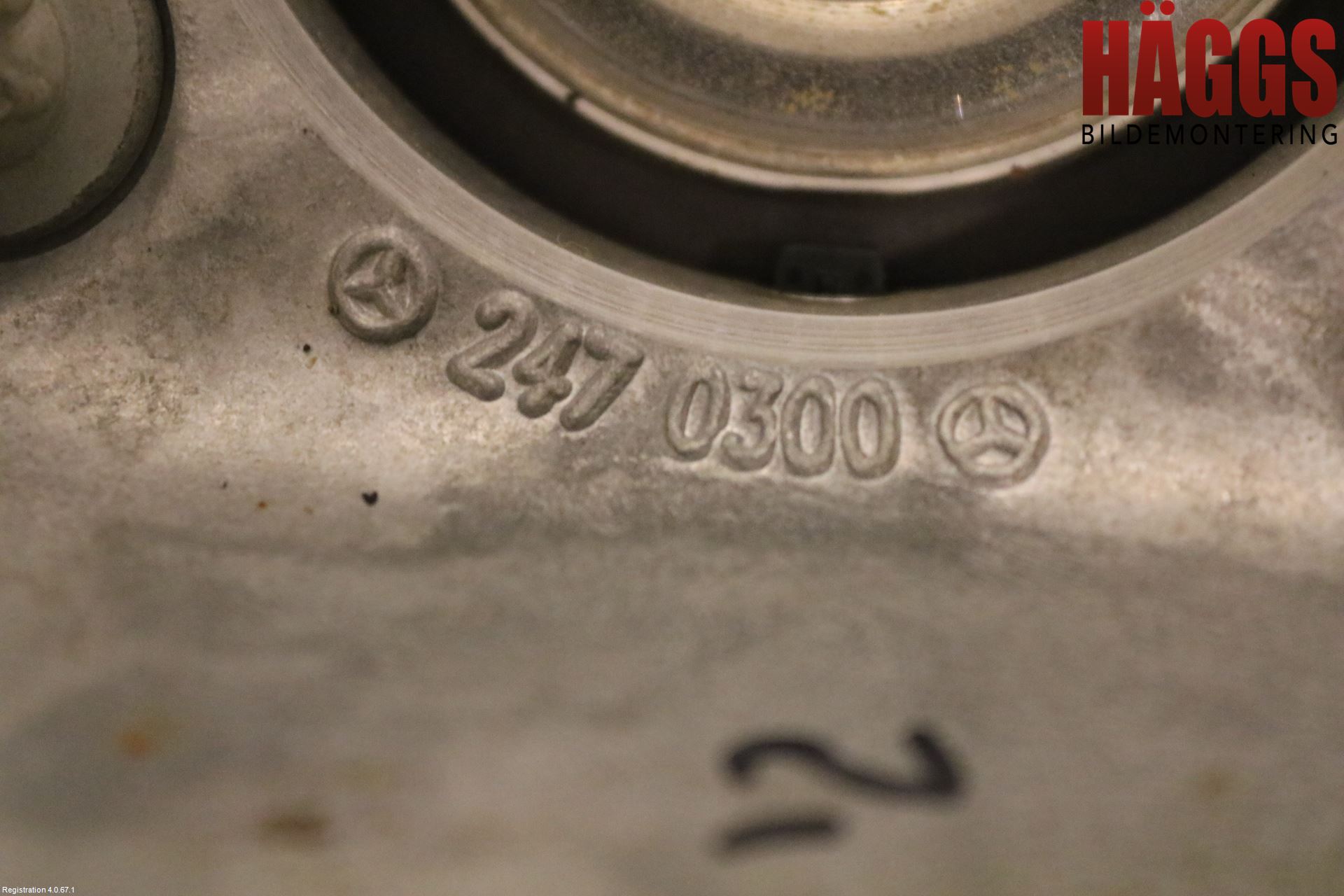 Mercedes-Benz MB A-KLASS (W177) 18- Hjullagerhus Bak Vä