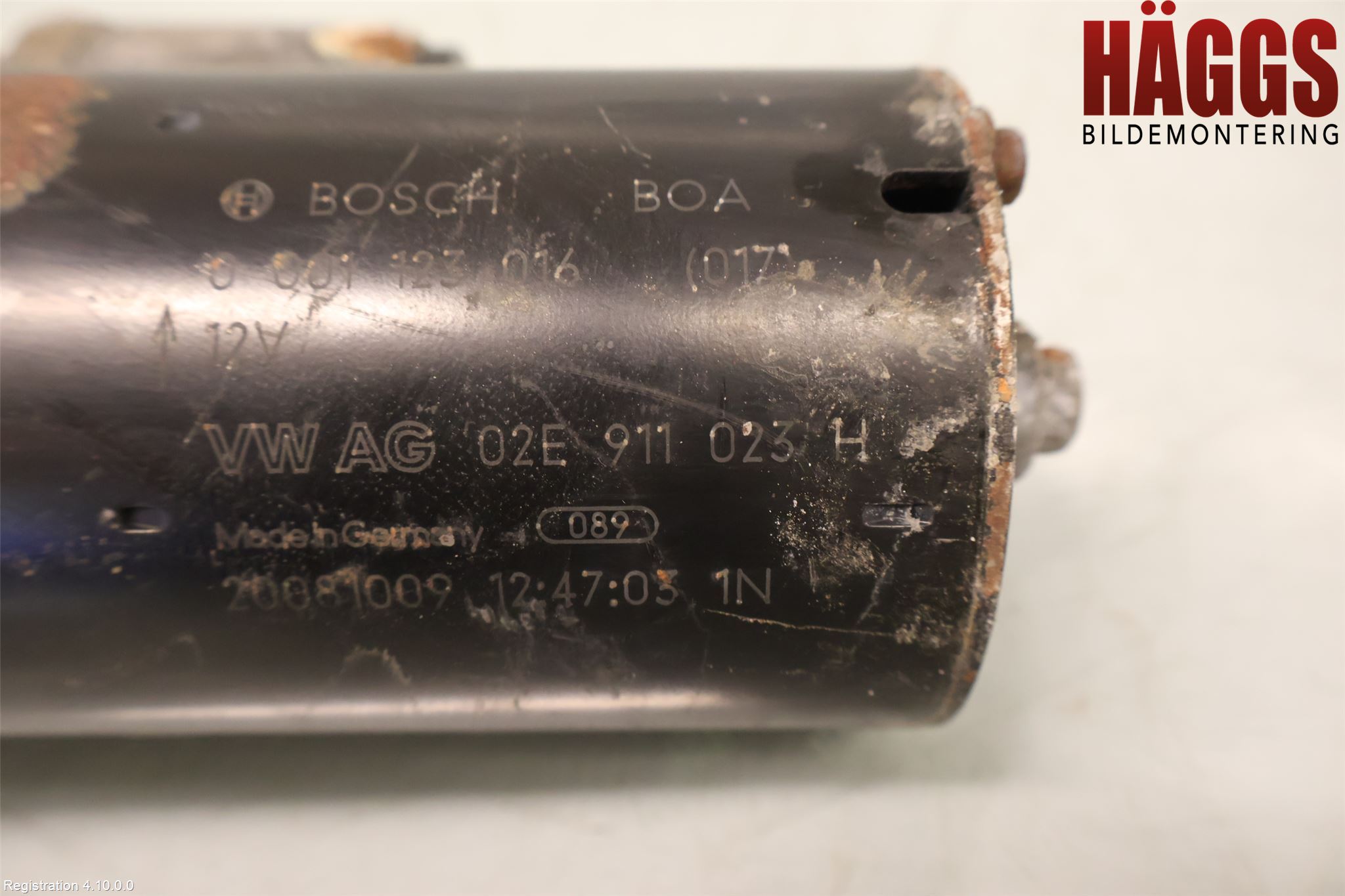 Volkswagen VW TOURAN 03-10 Startmotor Diesel