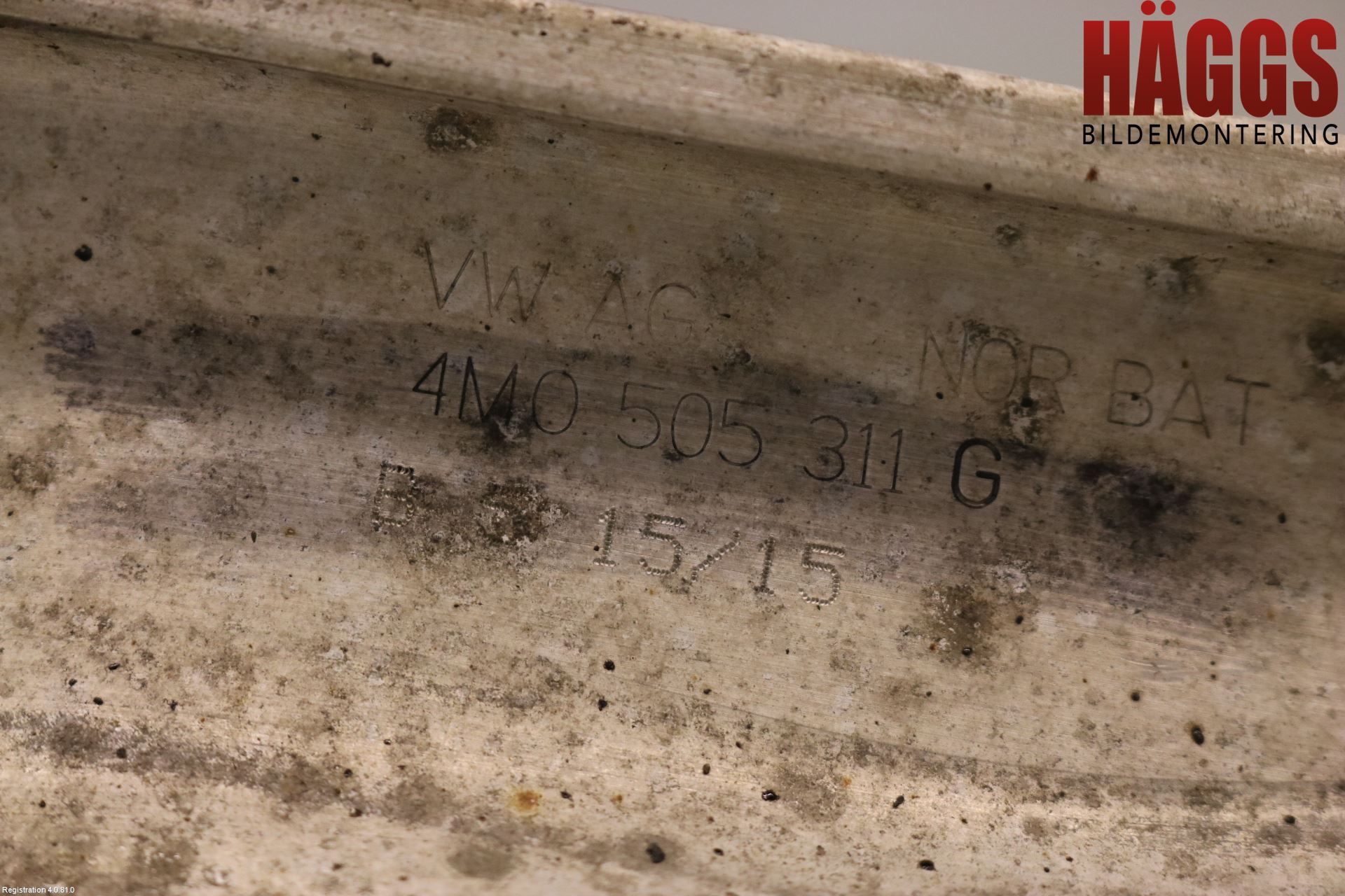 Audi Q7/SQ7 Bärarm Bak Vänster