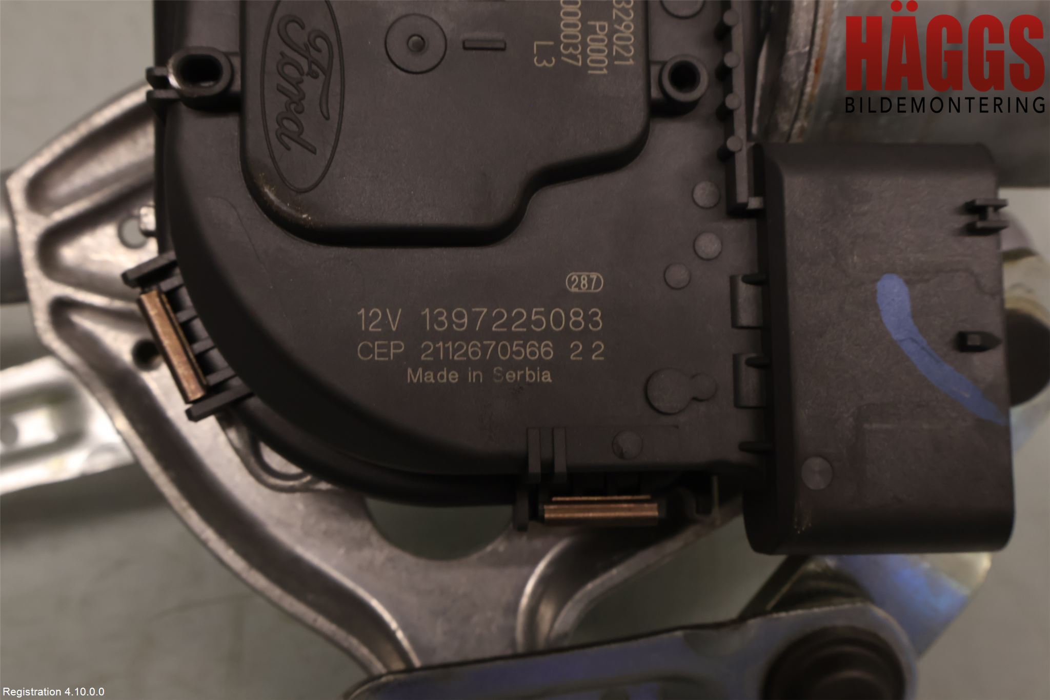 Ford FOCUS 19- Torkarmotor Vindruta