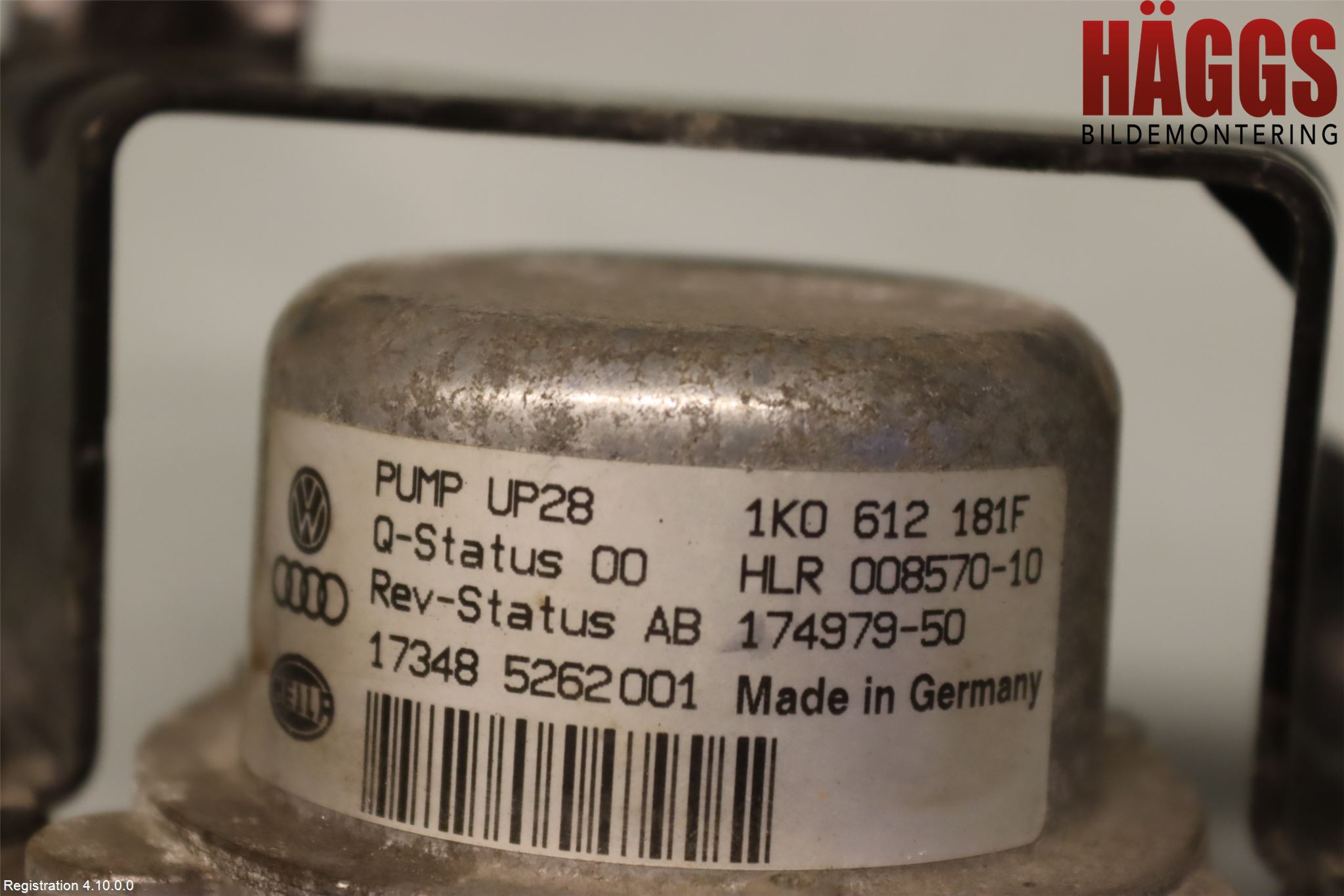 Volkswagen VW POLO VI 18->> Vakuumpump