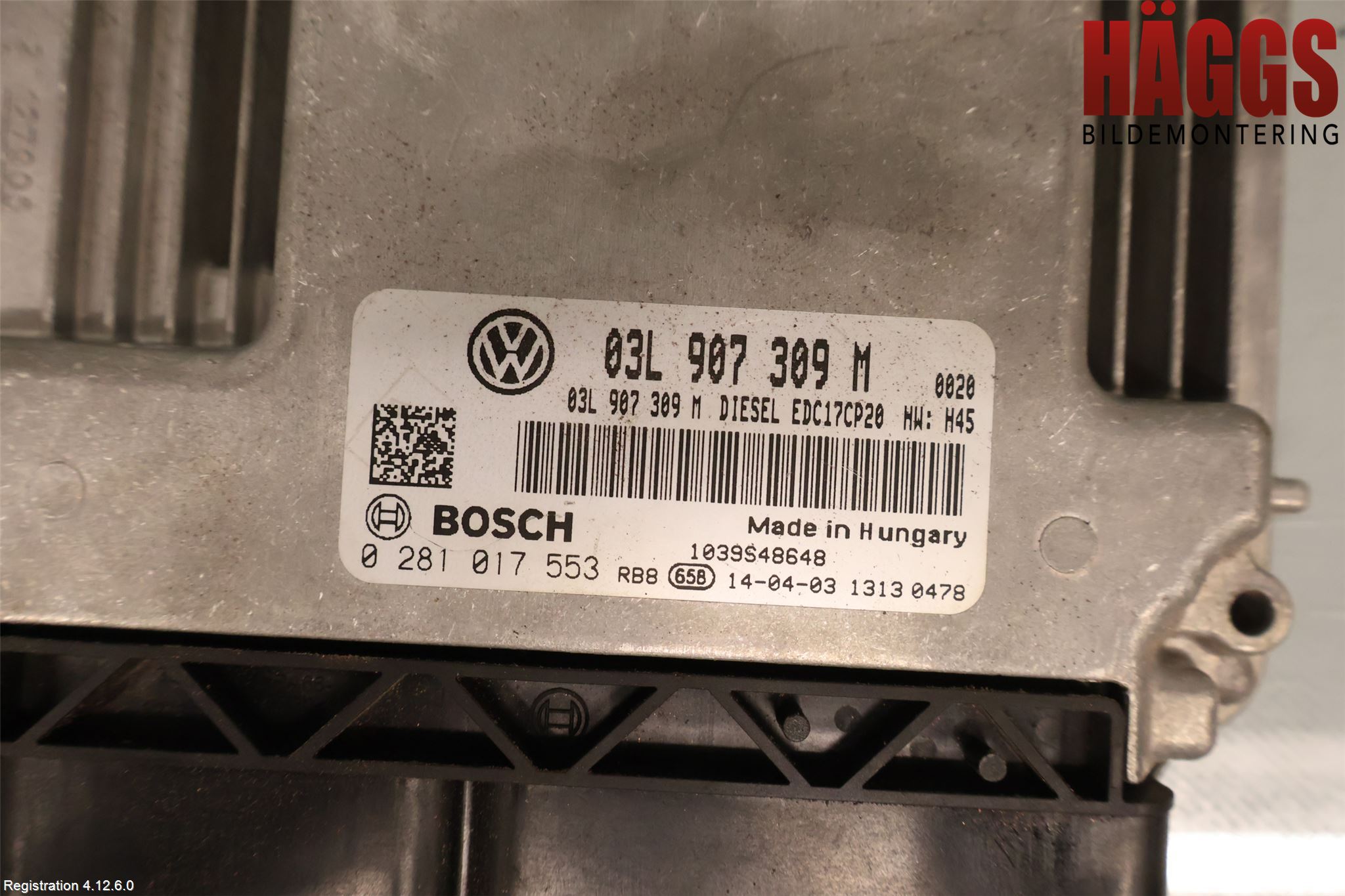 Volkswagen VW TRANSP/CARAVELLE (T5) 04-15 Styrenhet Inspump Diesel