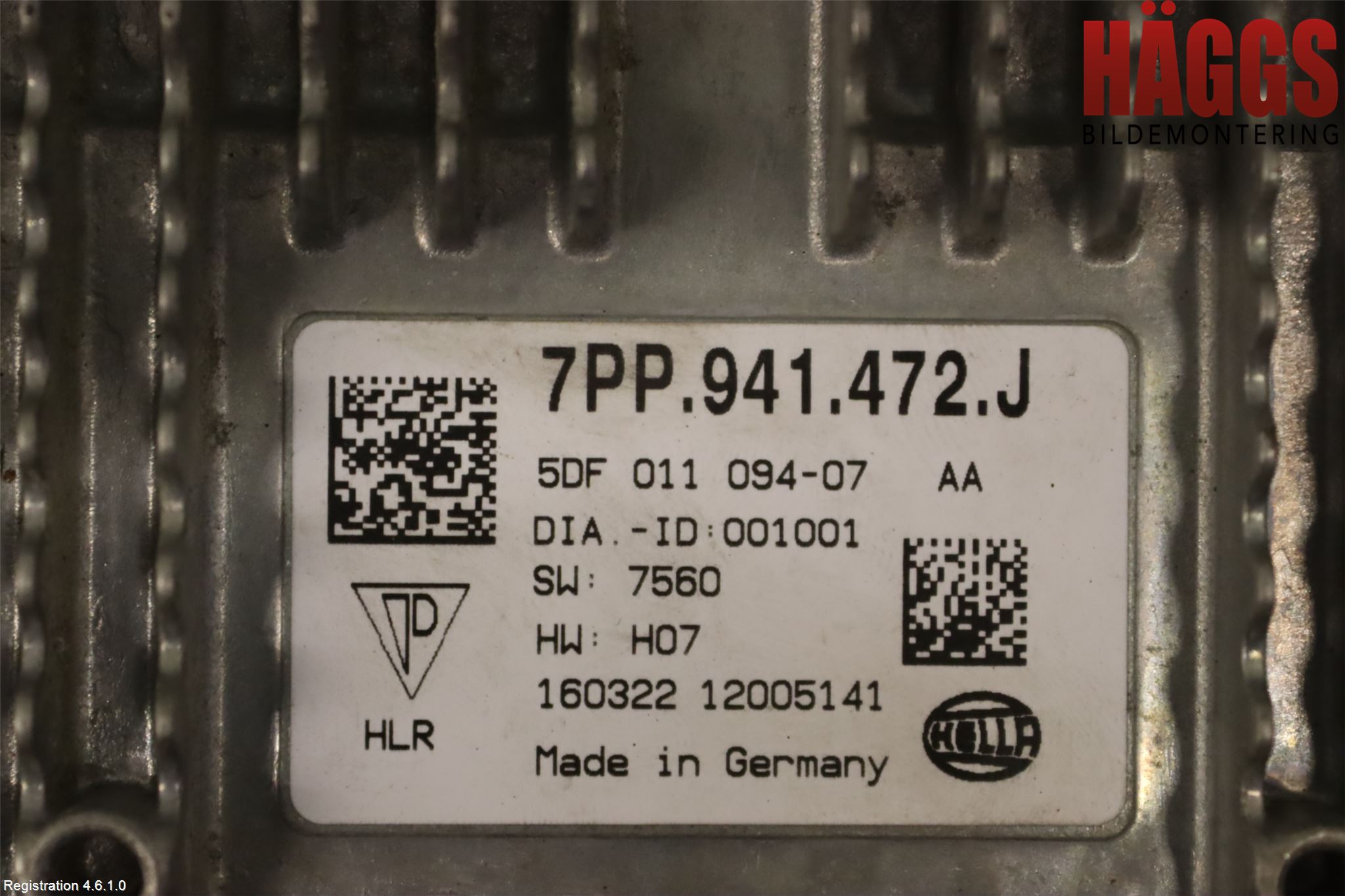 Audi A6 ALLROAD 12-18 Styrenhet Strålkastare