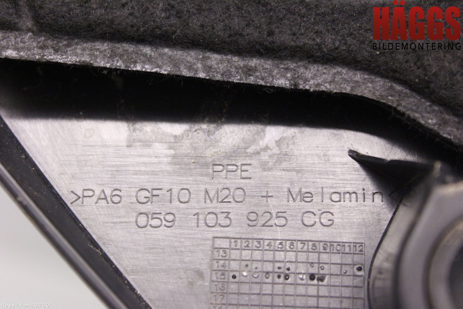 Audi A6/S6 4G 11-18 Motorkåpa