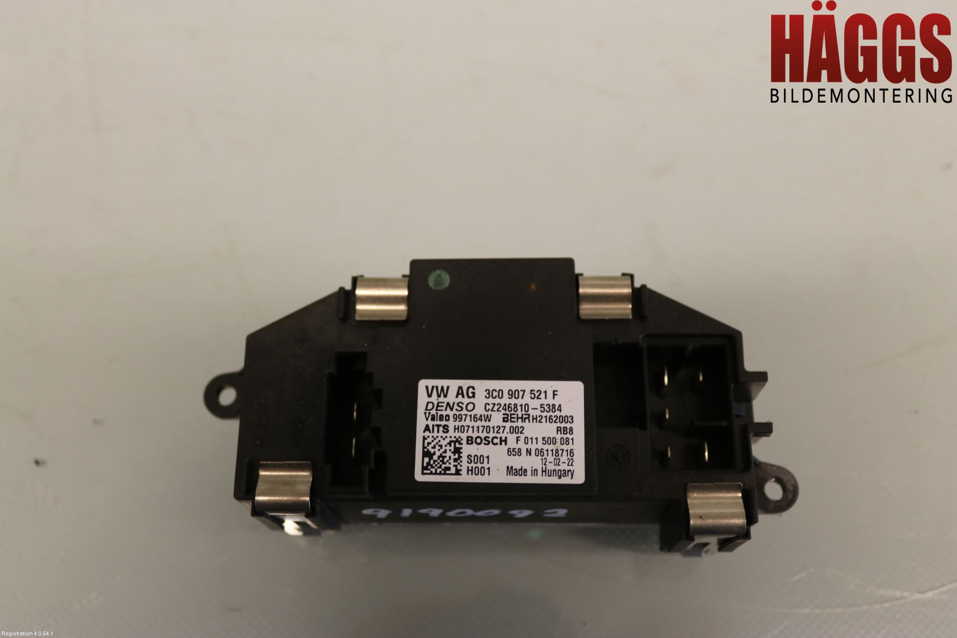 Skoda SUPERB 09-15 Värmefläktsmotstånd