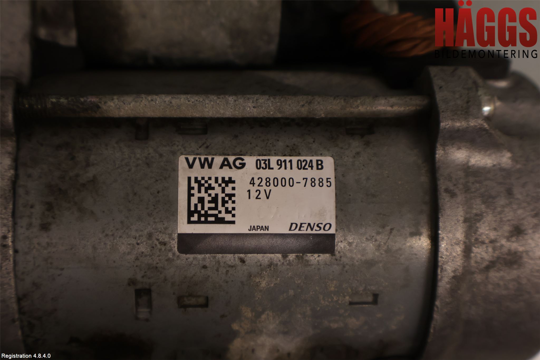 Audi A4 ALLROAD 09-16 Startmotor Diesel
