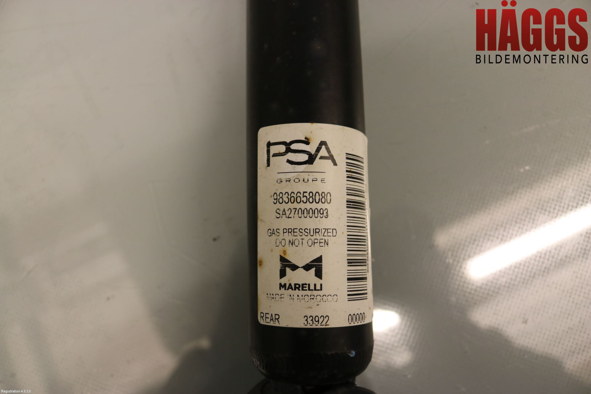 Peugeot 2008/E-2008 20- Stötdämpare Bak