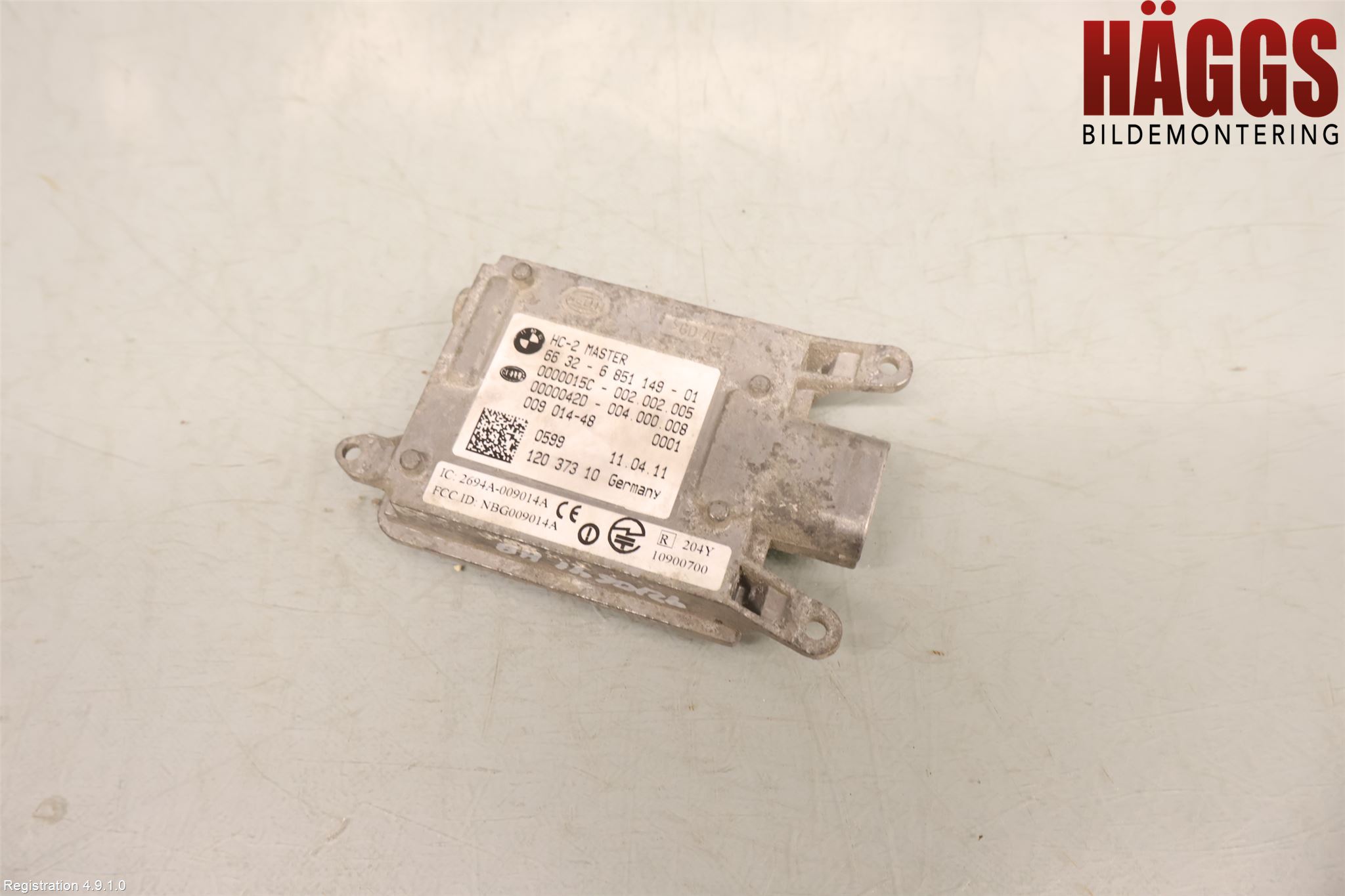 BMW 5 F10/F11/F18 09-17 Sensor Aktivt Kollisionsskydd
