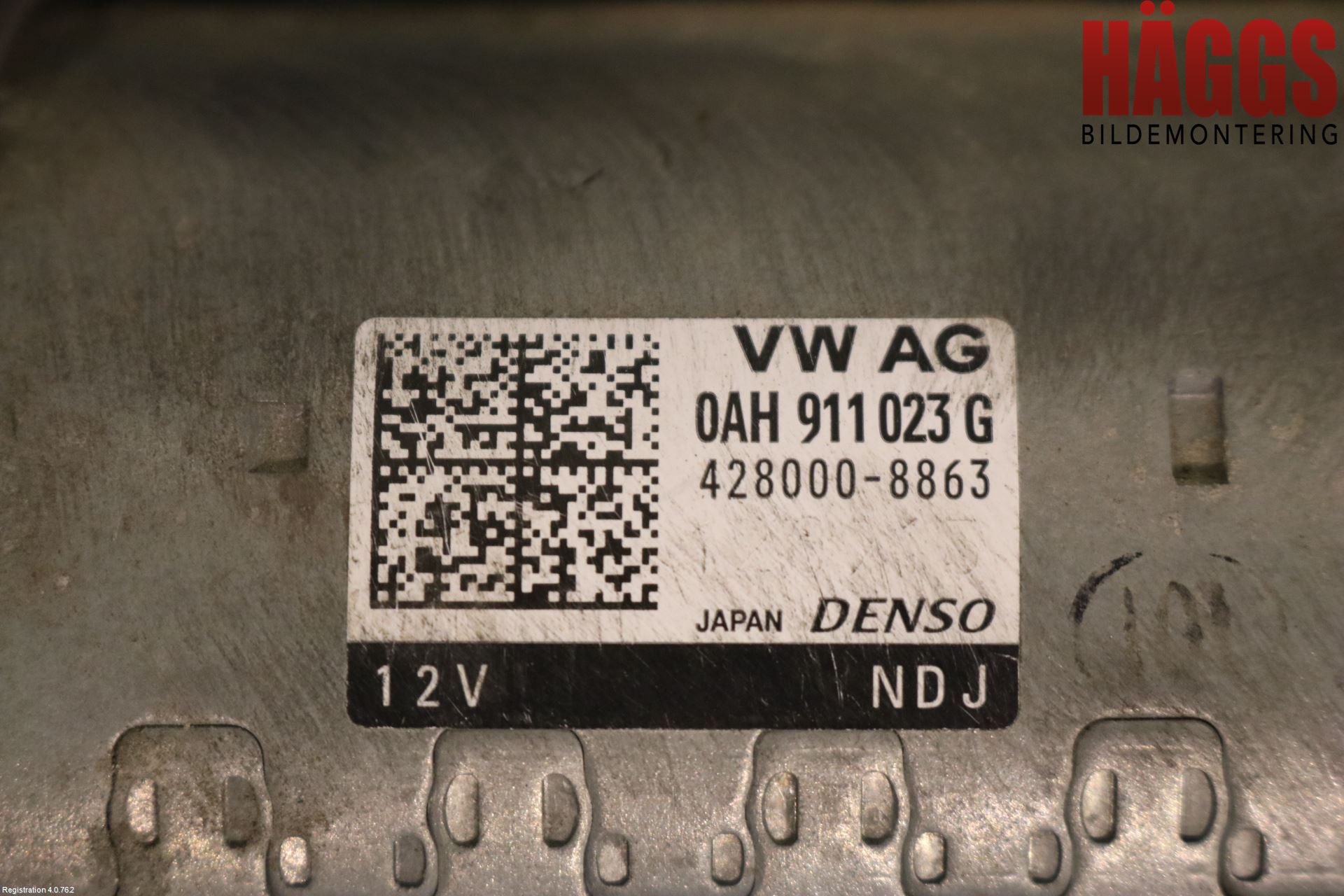 Volkswagen VW CADDY 16-20 Startmotor