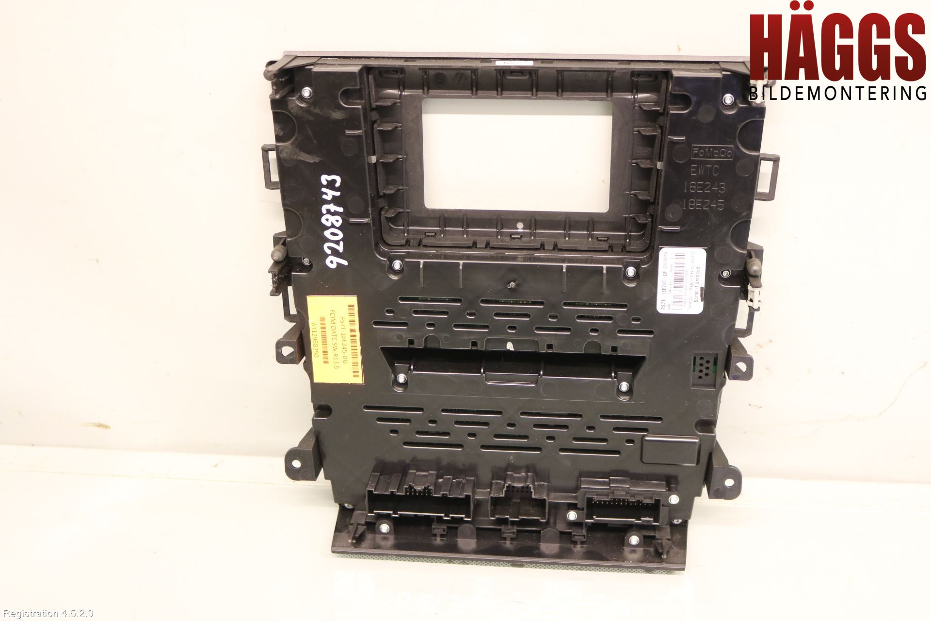 Ford MONDEO 15-22 Ac Styrenhet Ac Manöveren