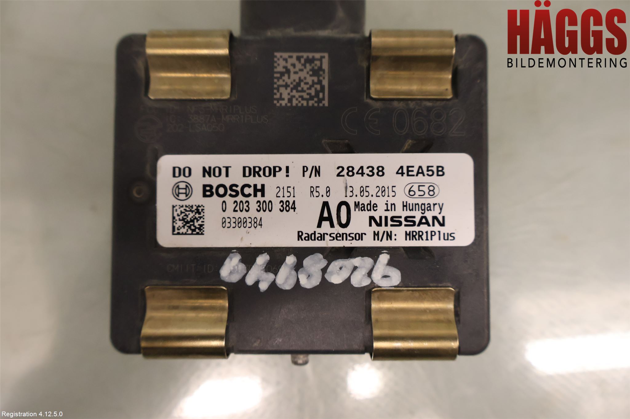 Nissan QASHQAI 14-17 Sensor Adaptiv Farthållare