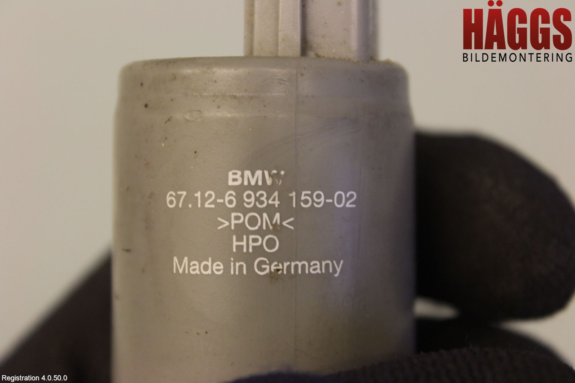 BMW X1 E84 10-15 Spolarpump Vindruta