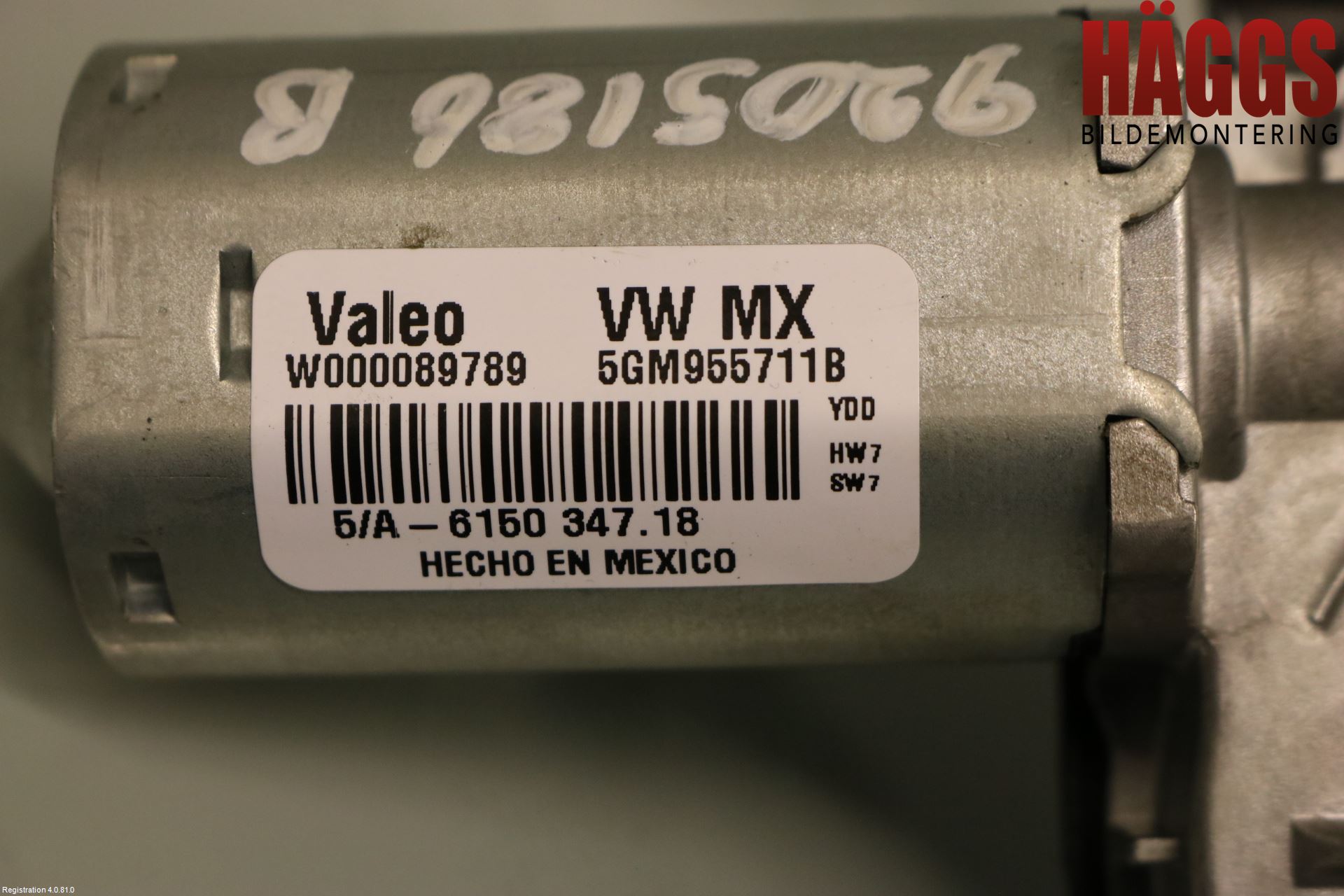 Volkswagen VW TIGUAN ALLSPACE 18- Torkarmotor Baklucka
