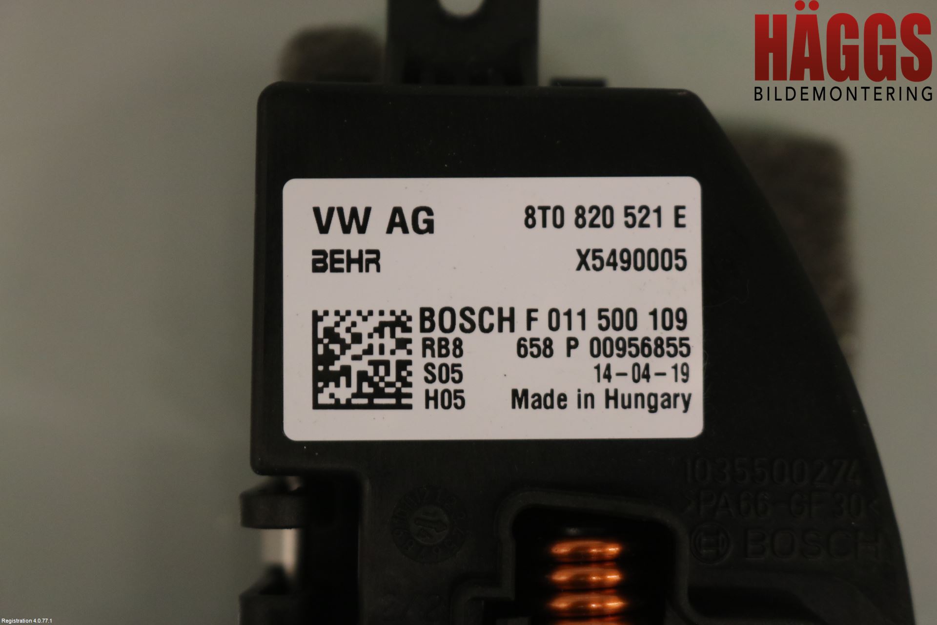 Audi Q5 09-16 Värmefläktsmotstånd