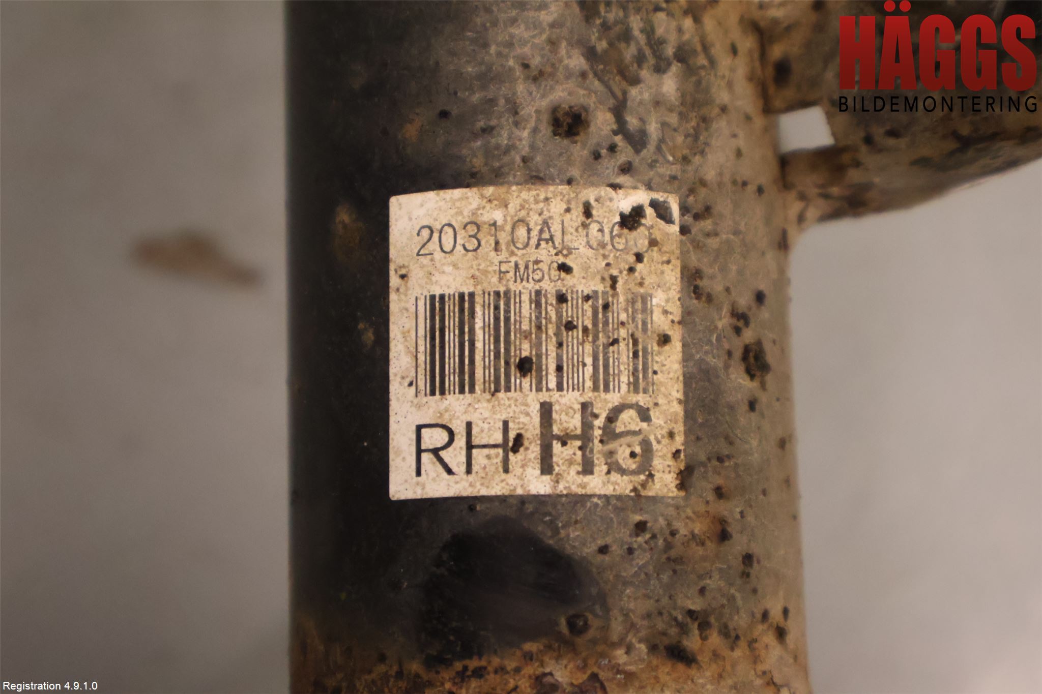 Subaru OUTBACK 15-20 Fjäderben Fram Höger