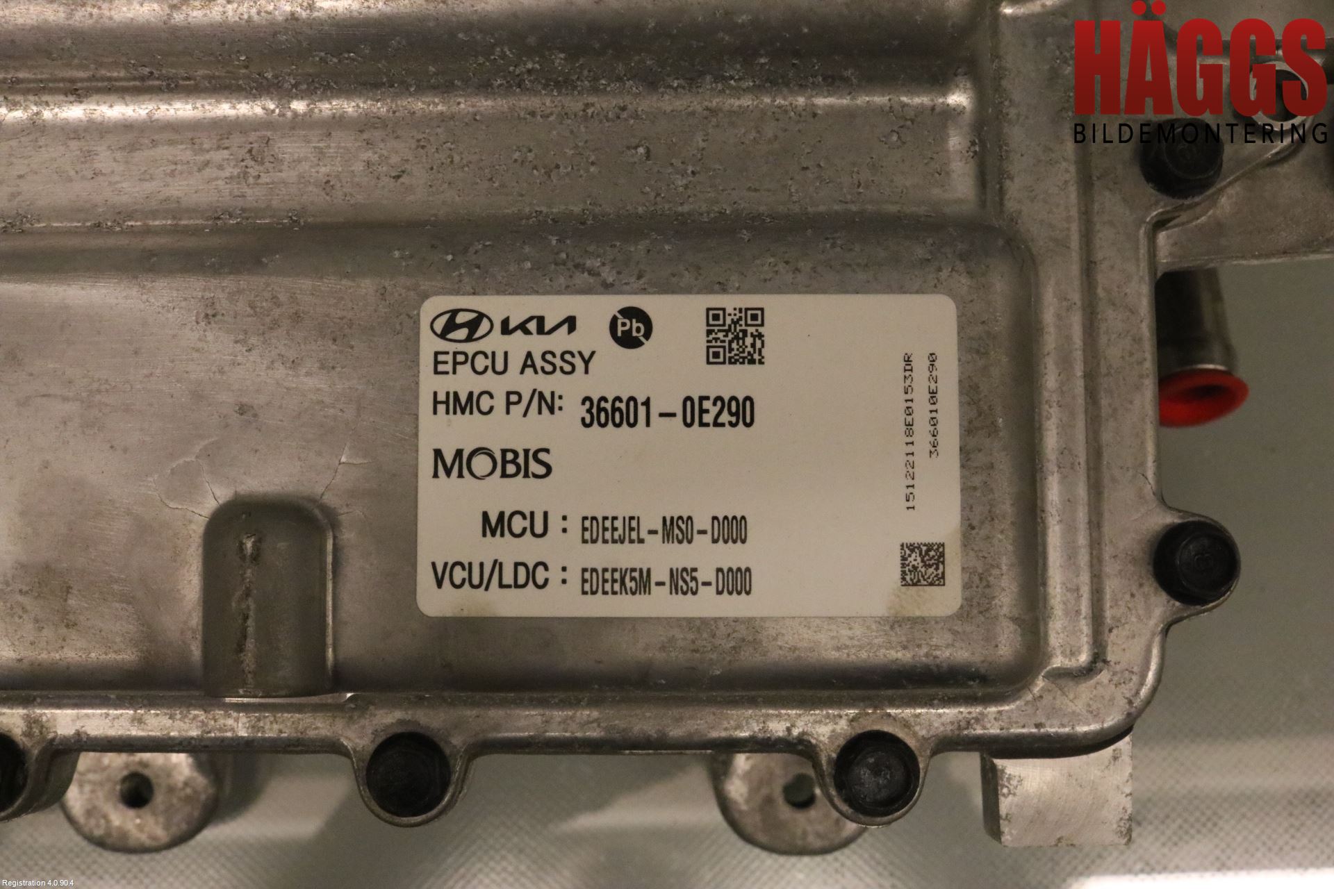 Kia NIRO (DE) 17-22 Batteriladdare Högspänning