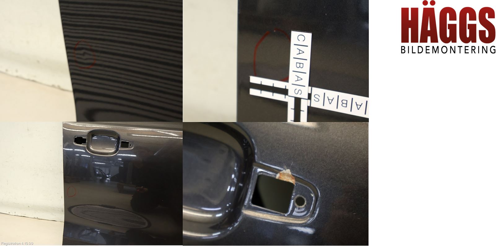 Audi A5 07-16 Dörr Fram Höger