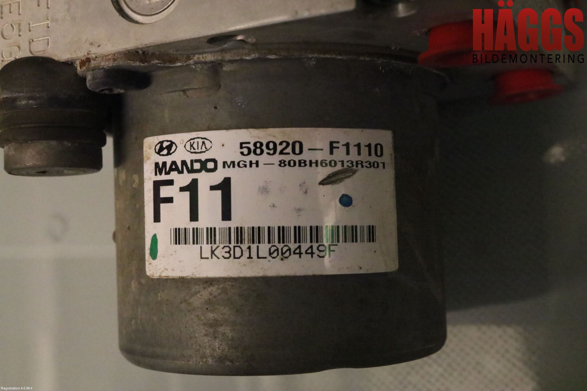 Kia SPORTAGE (QL) 16-21 Abs Hydraulaggregat