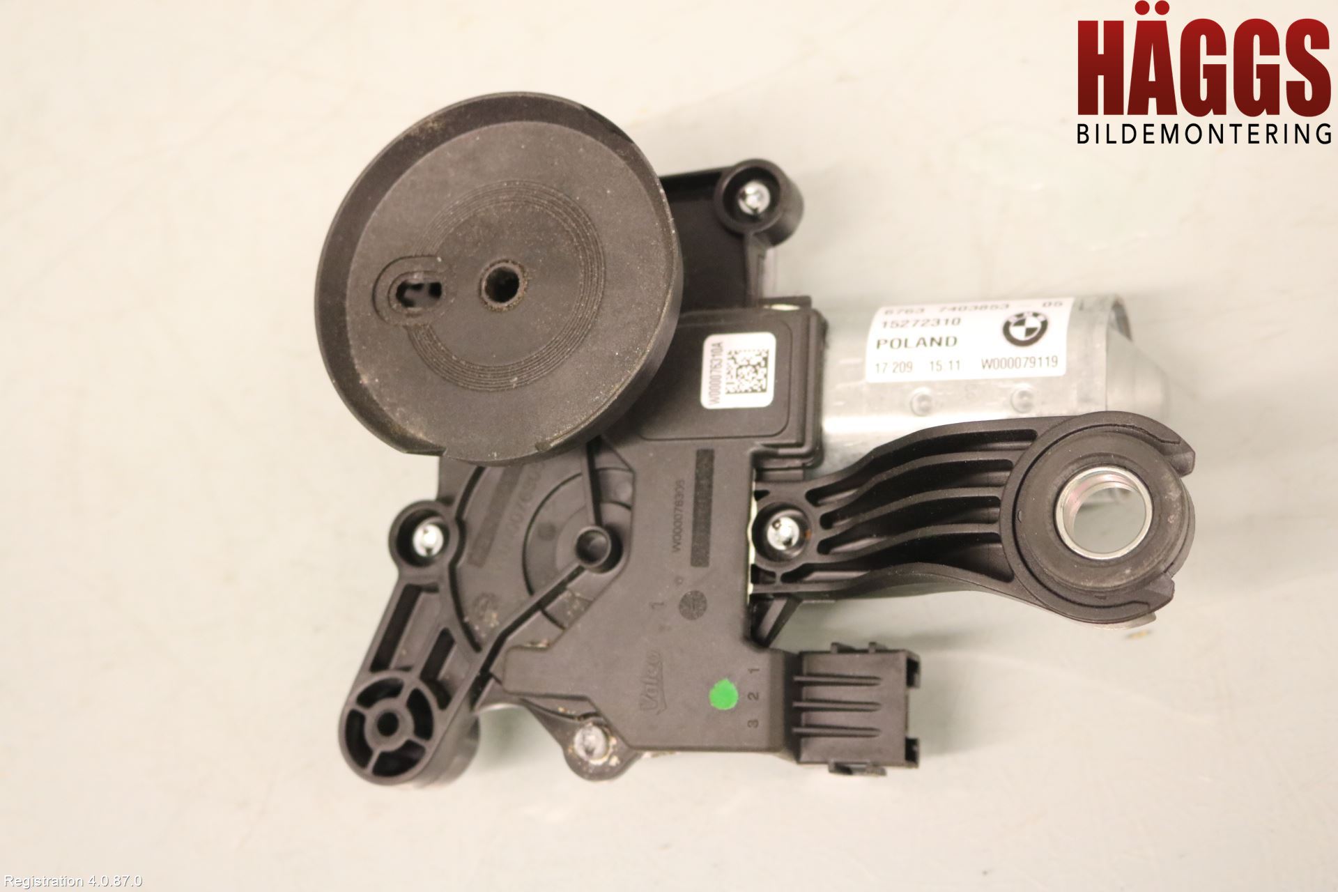 BMW 5 G30/G31/F90 17-23 Torkarmotor Baklucka