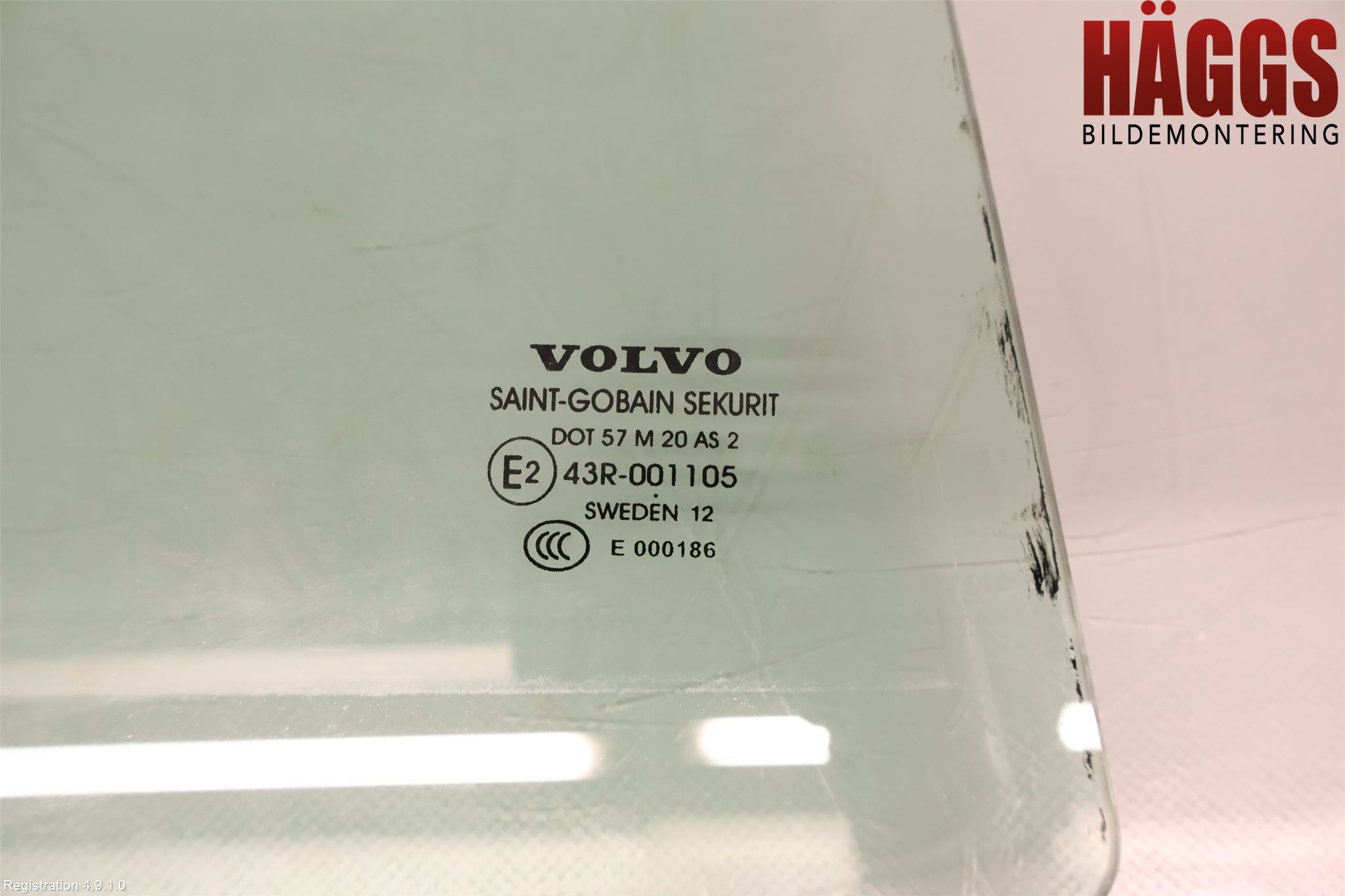 Volvo V70 08-13 Dörruta Bak Höger