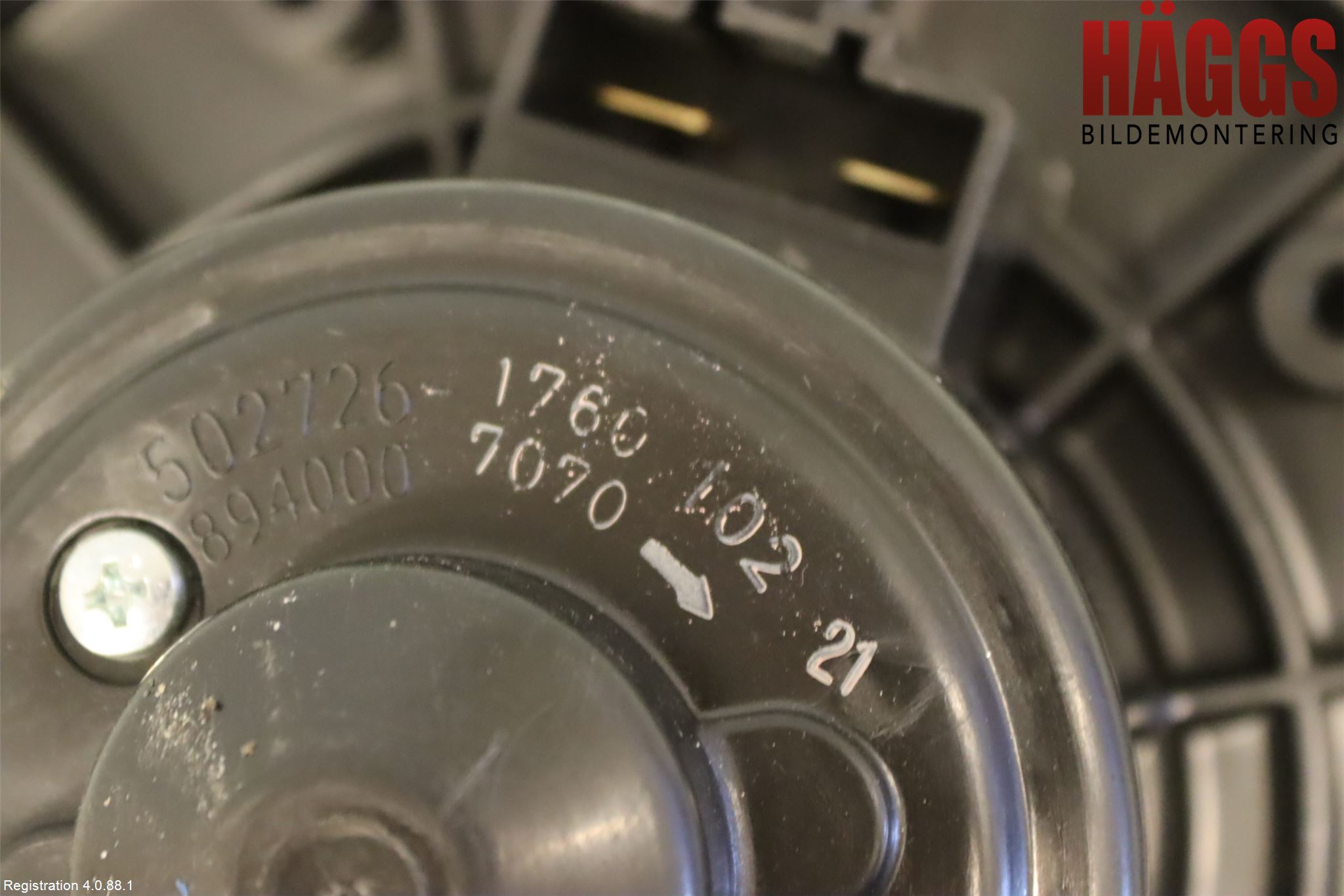 Subaru IMPREZA III 08-11 Ac Värmefläkt