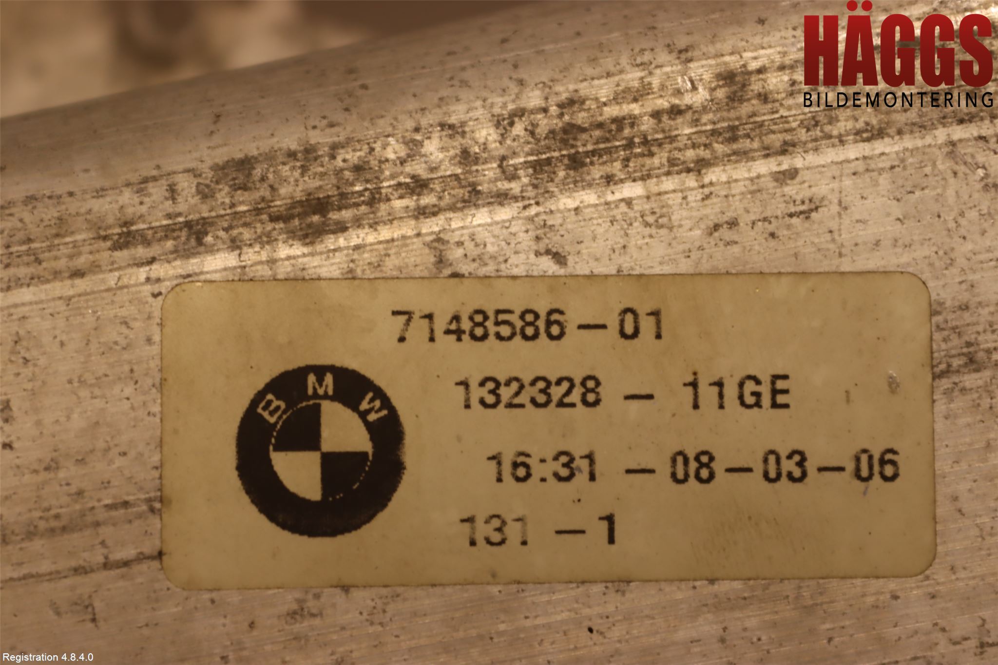 BMW 5 E60/61 Sed/Tou 02-10 Stötfångarbalk Fram