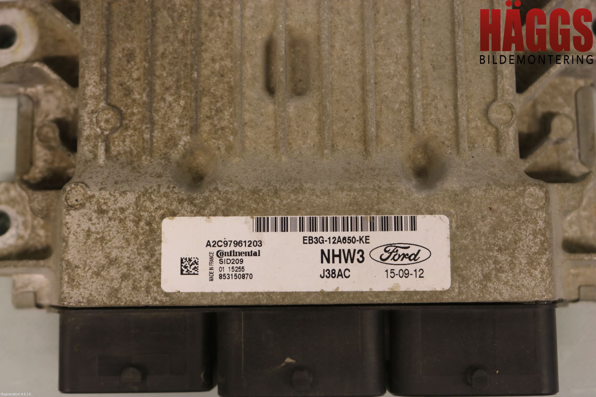 Ford RANGER EU 12-23 Styrenhet Inspump Diesel
