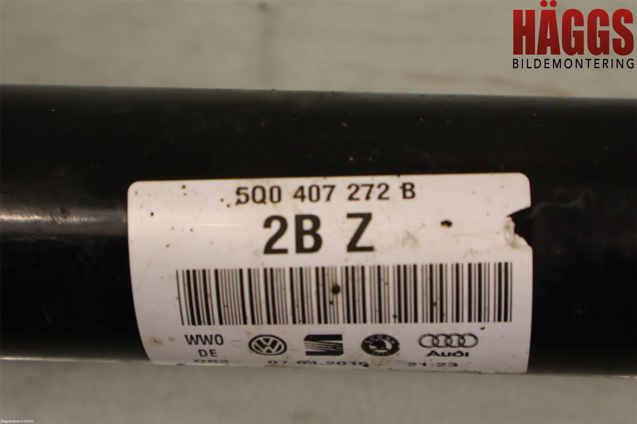 Volkswagen VW GOLF / E-GOLF VII 13-20 Drivaxel Fram Höger