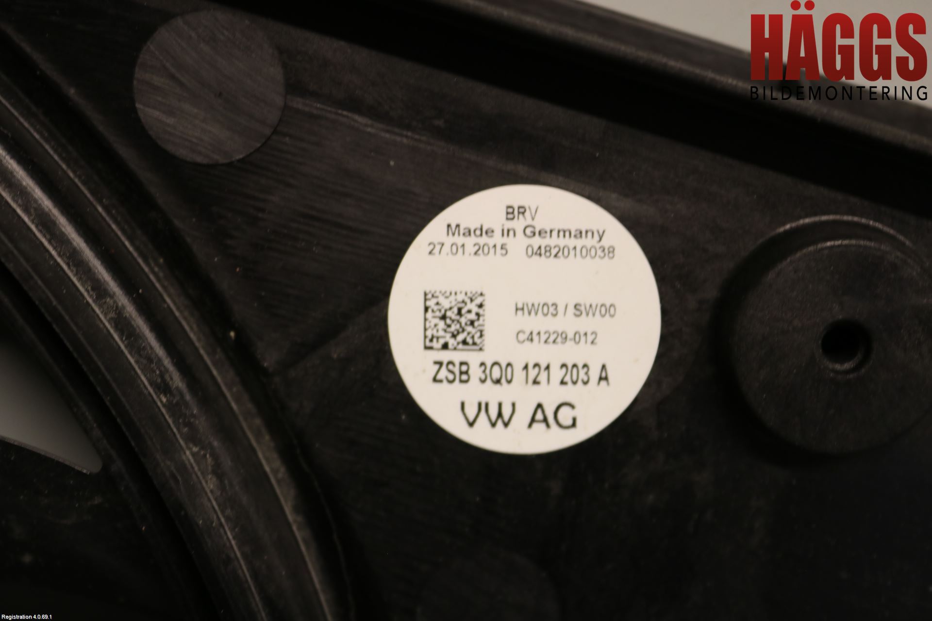 Volkswagen VW PASSAT 15-19 Kylfläktkåpa