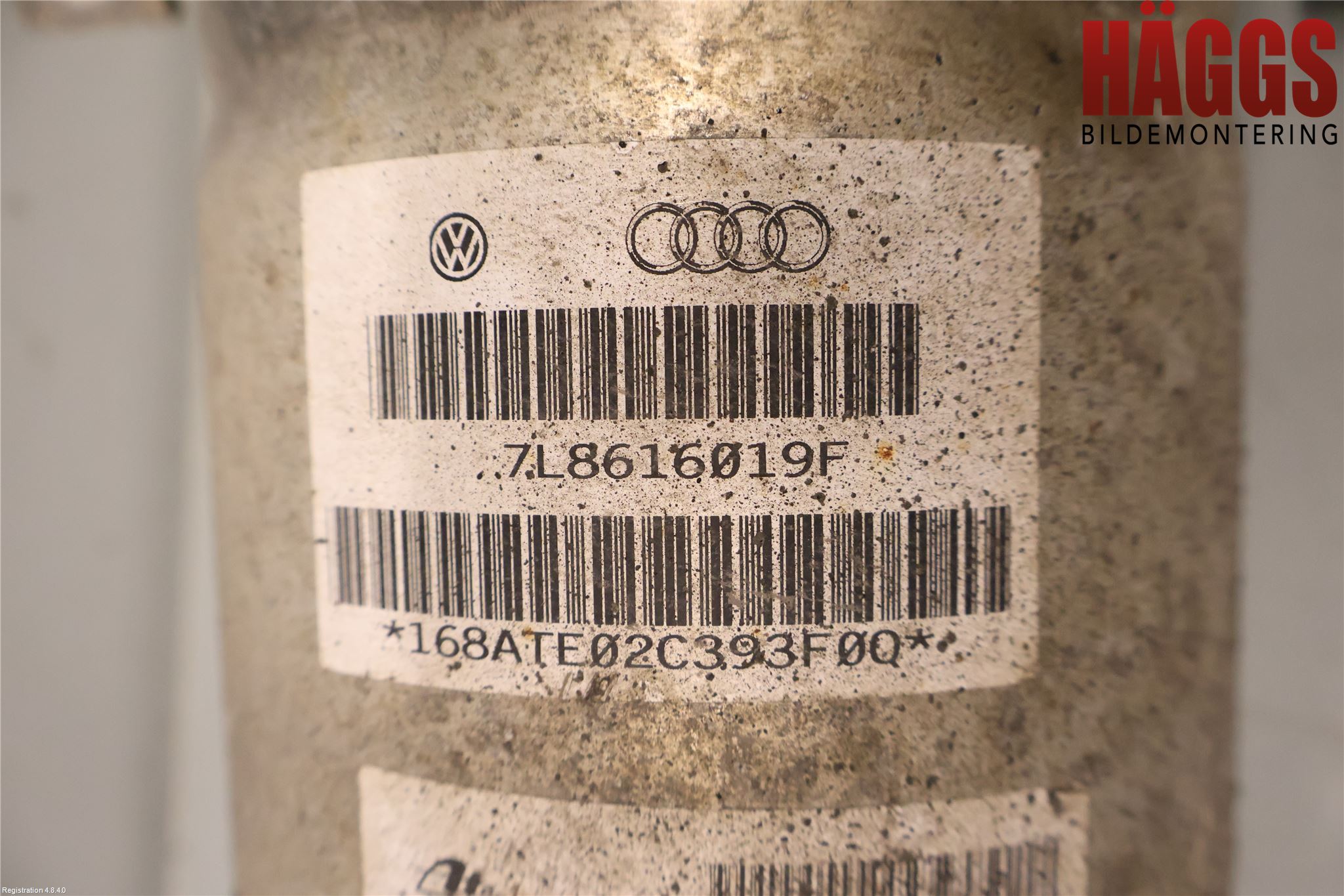 Audi Q7/SQ7 Nivå-Luftfjädring Bälg